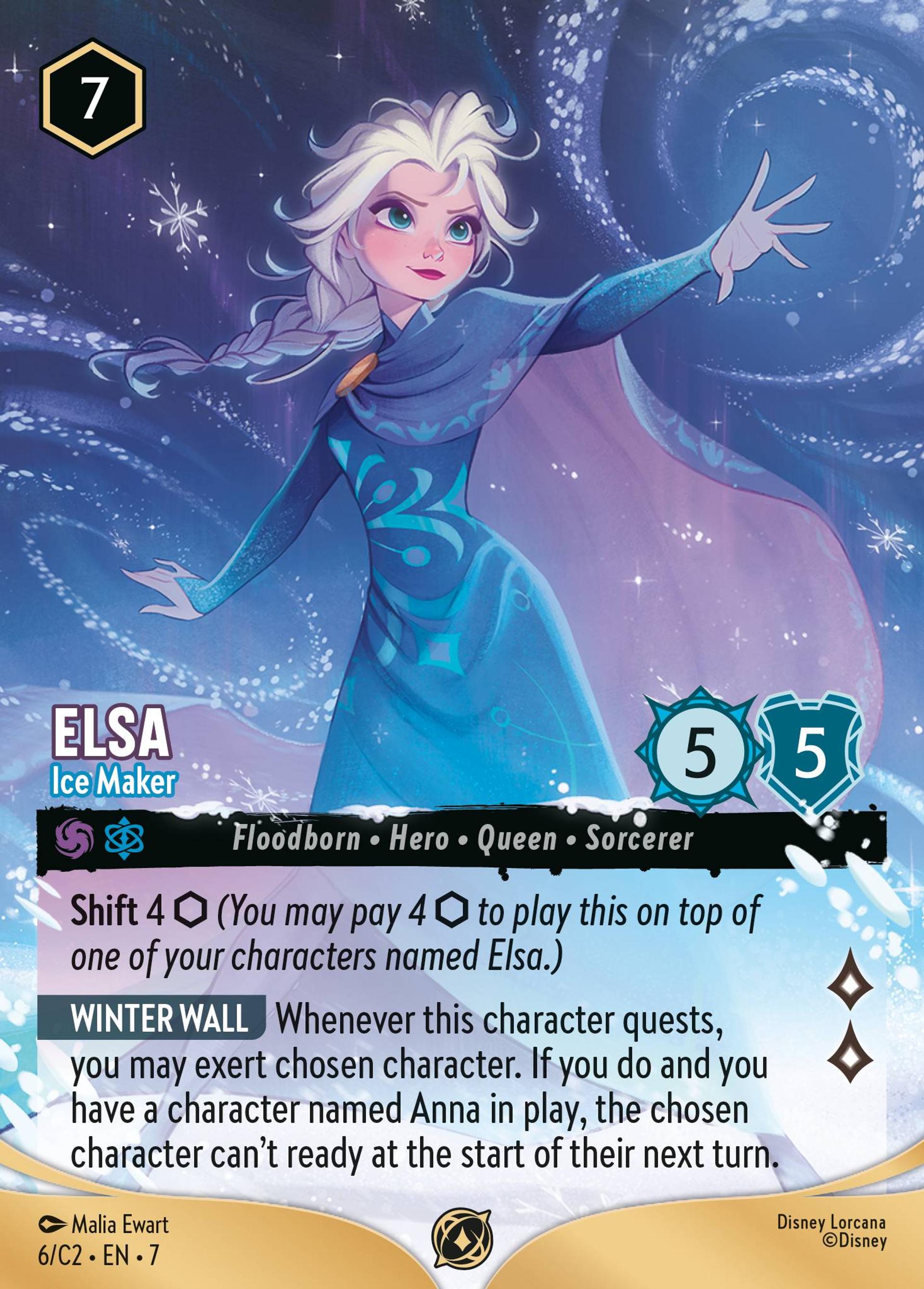Elsa - Ice Maker — Challenge Promos #2 — Lorcana