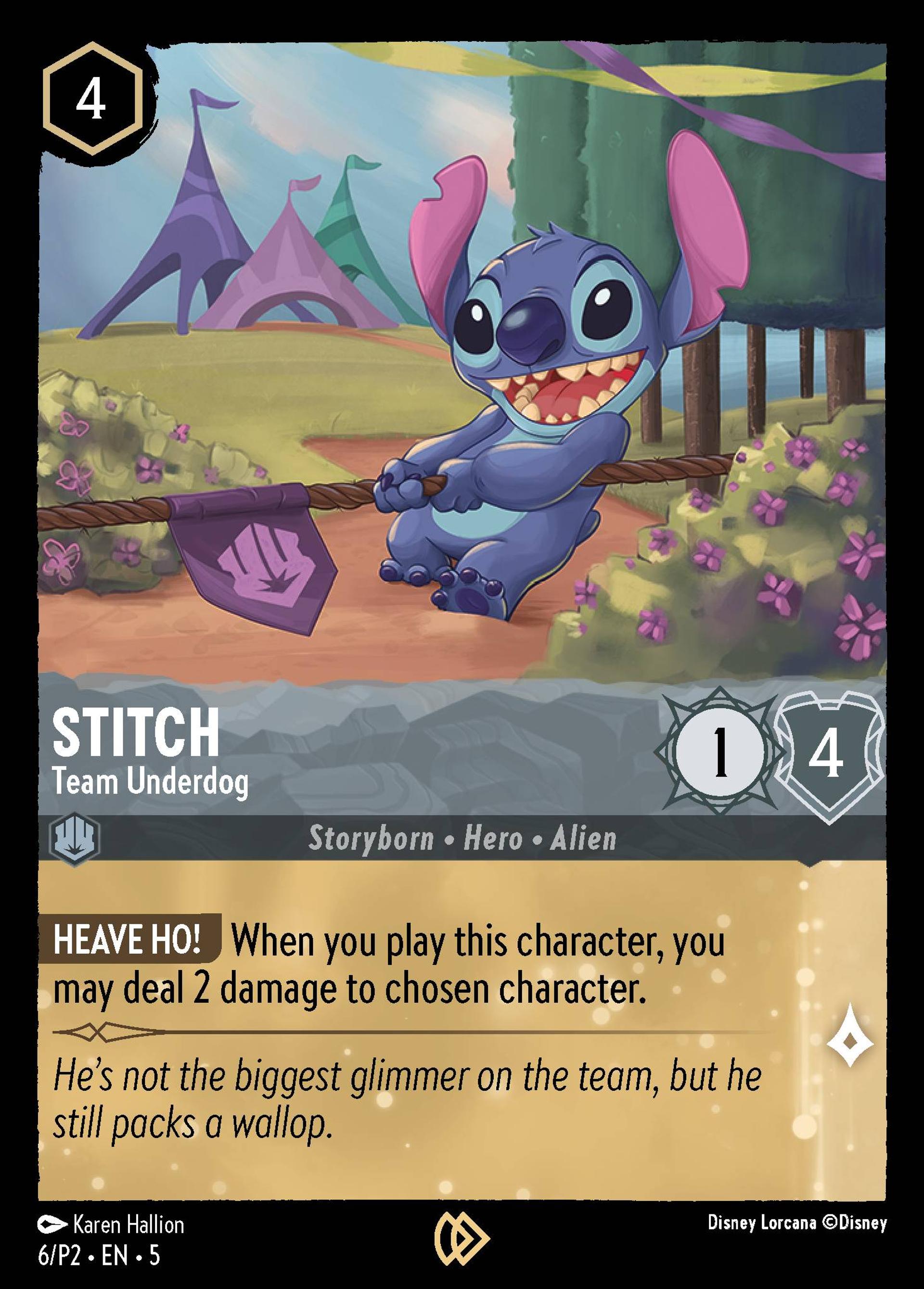 Stitch - Outsider de l'équipe — Promos - Year 2 — Lorcana