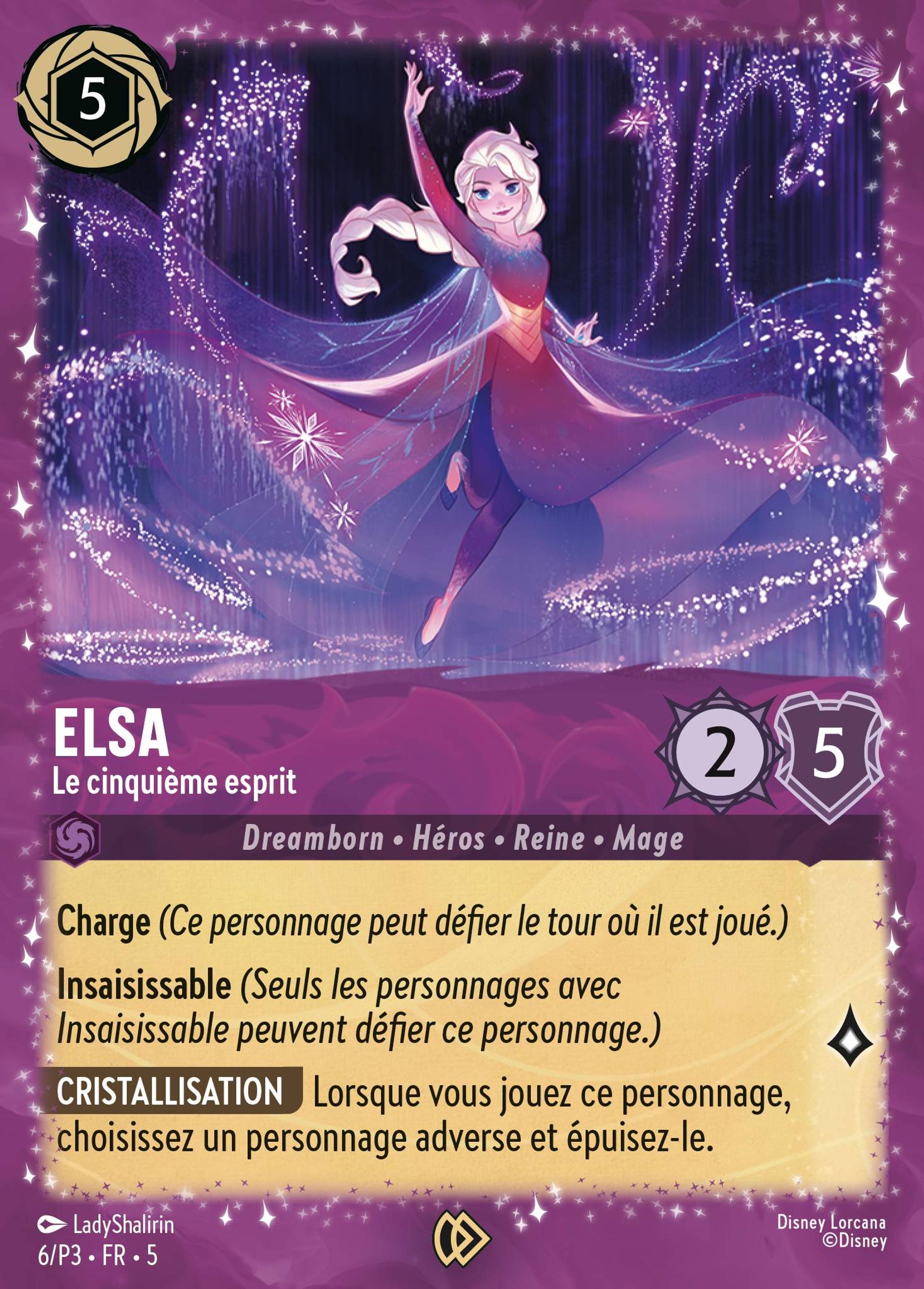 Elsa - Le cinquième esprit — Promos - Year 3 — Lorcana