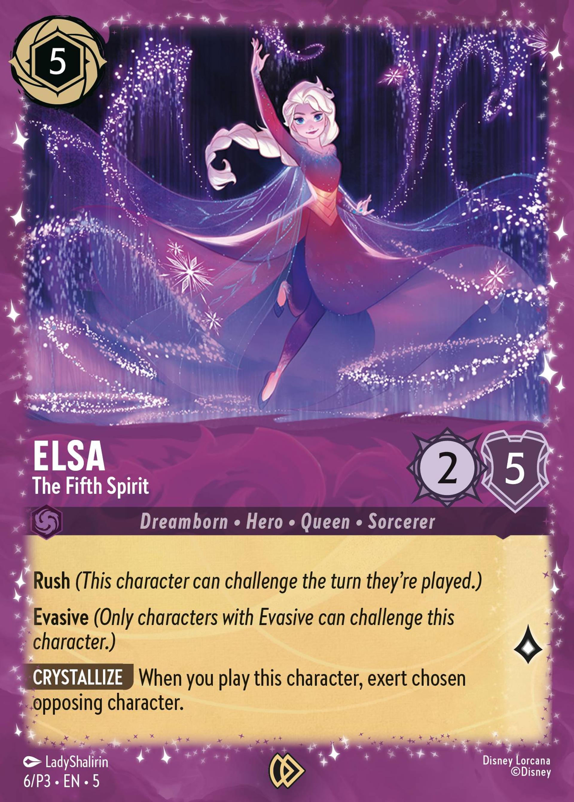 Elsa - The Fifth Spirit — Promos - Year 3 — Lorcana