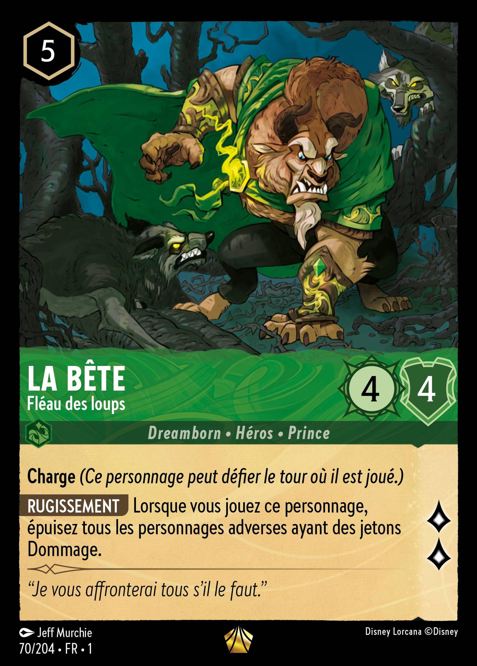 La Bête - Fléau des loups — The First Chapter — Lorcana