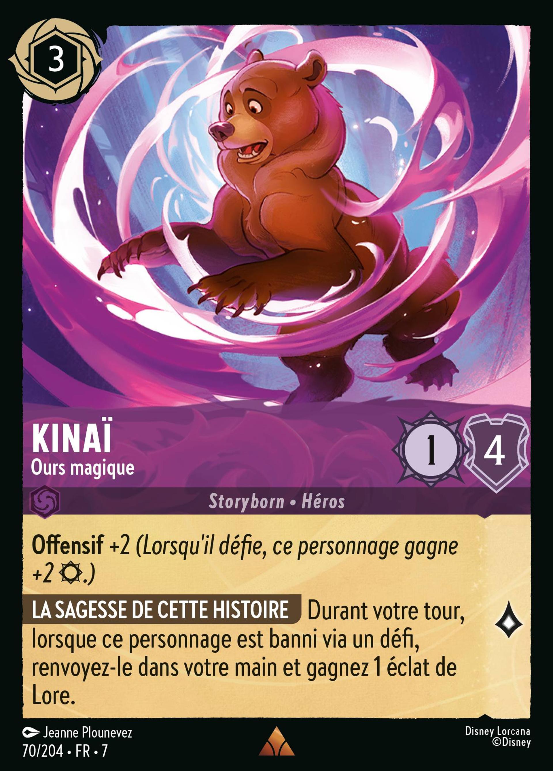 Kinaï - Ours magique — Archazia's Island — Lorcana