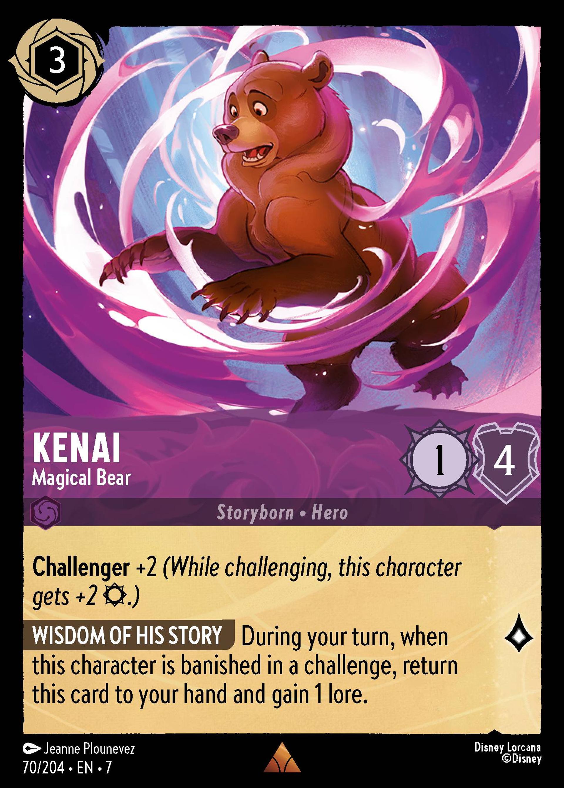 Kenai - Magical Bear — Archazia's Island — Lorcana