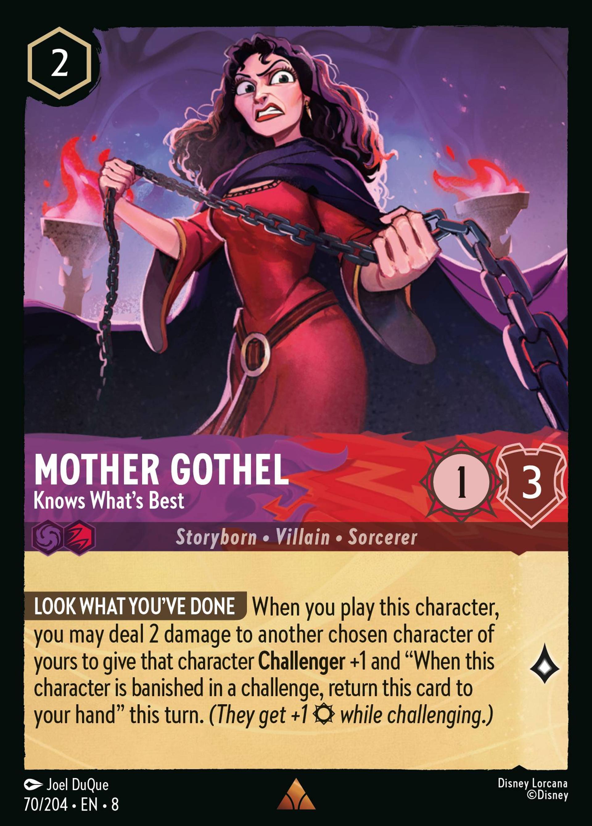 Mère Gothel - Qu'il faut écouter — The Reign of Jafar — Lorcana