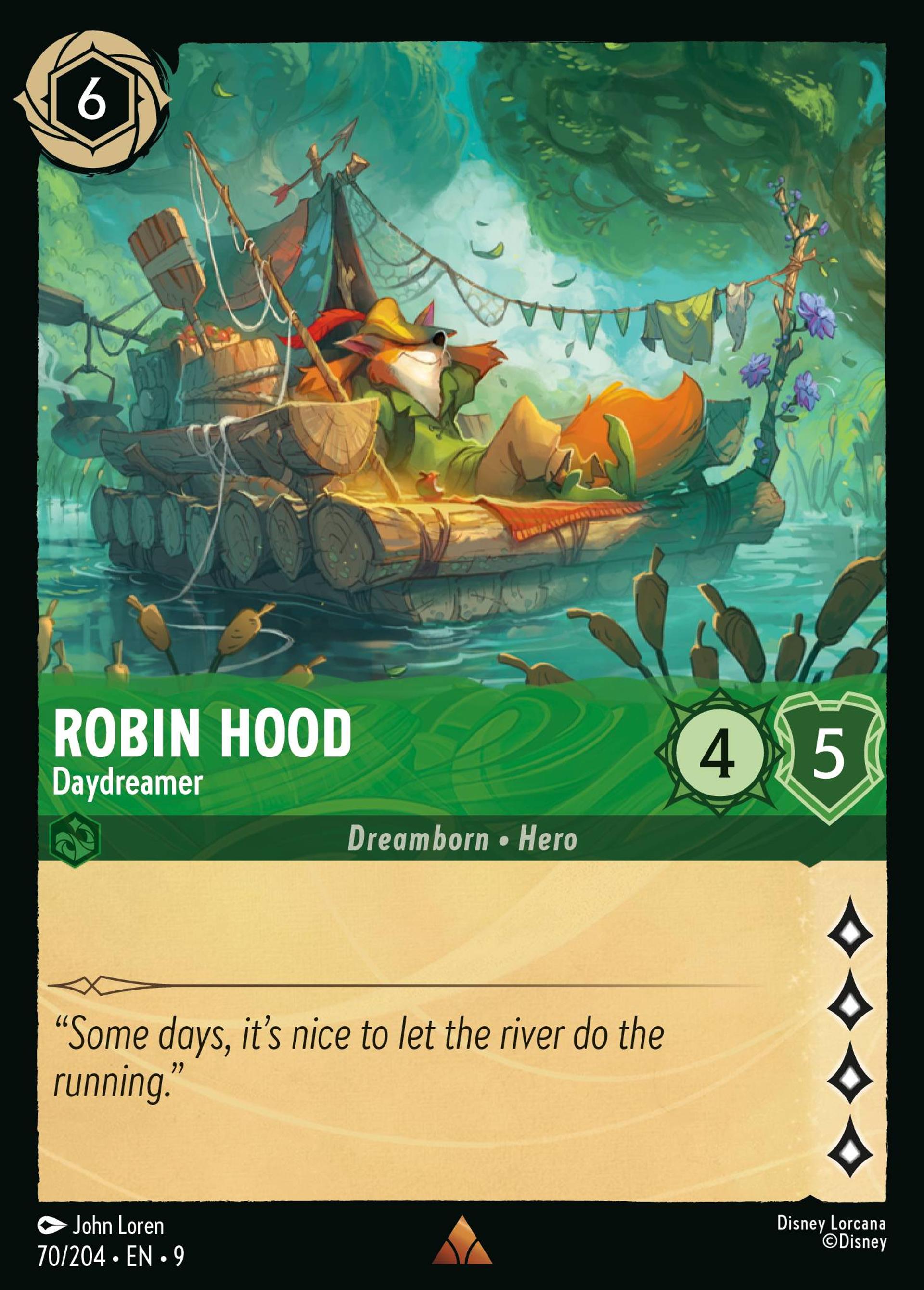 Robin Hood - Daydreamer — Fabled — Lorcana