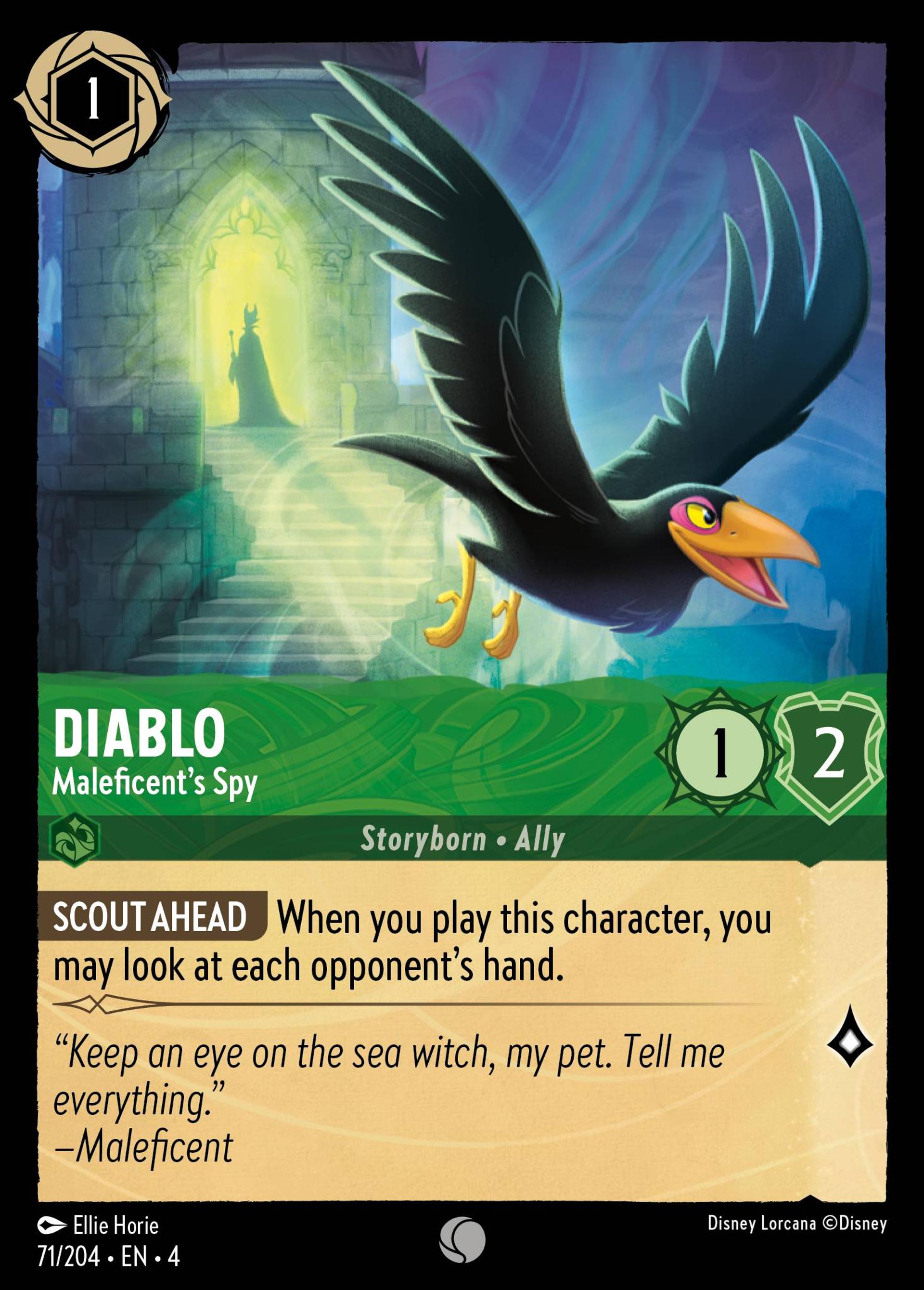 Diablo - Maleficent's Spy — Ursula's Return — Lorcana