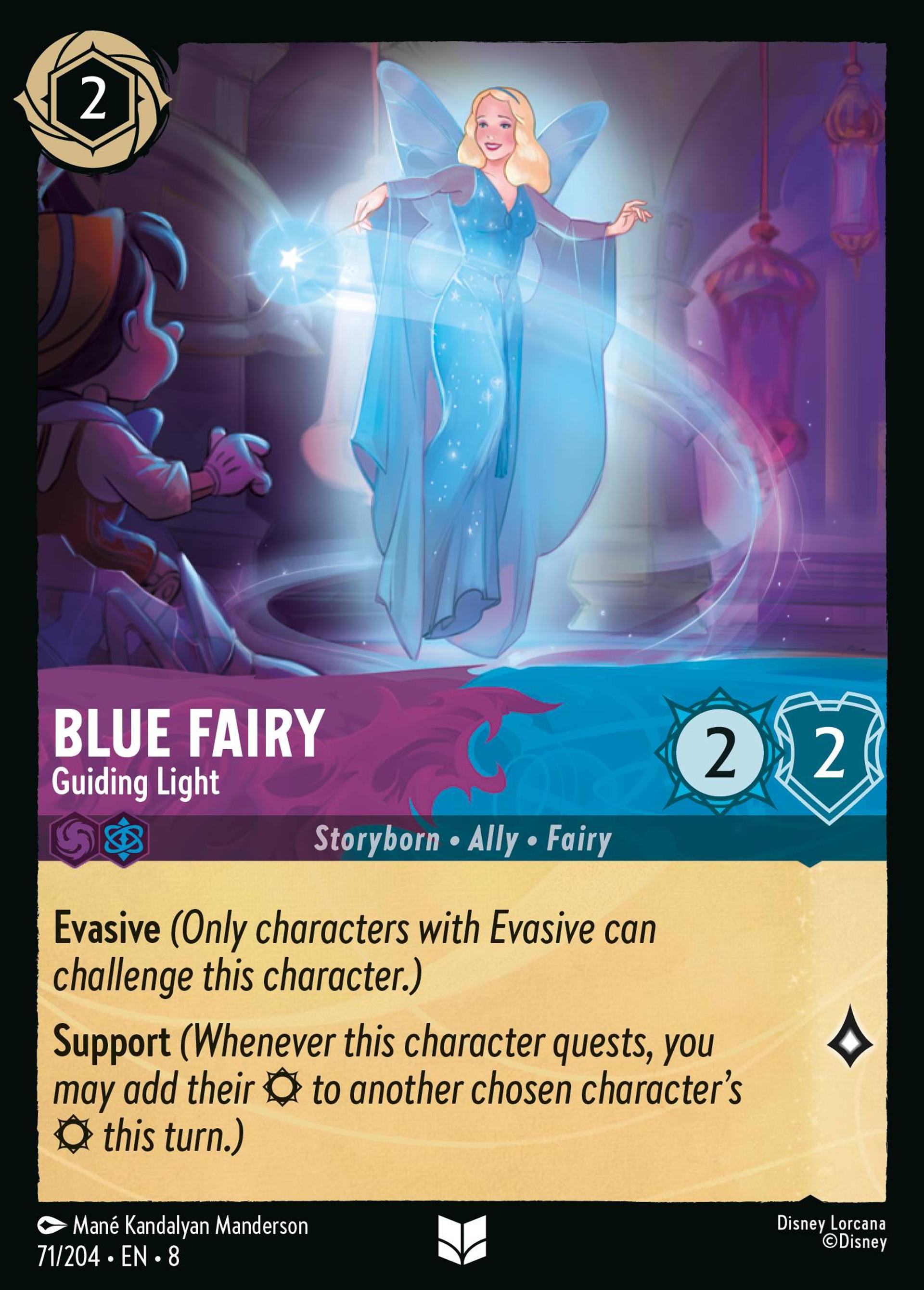 La Fée Bleue - Guide spirituelle — The Reign of Jafar — Lorcana