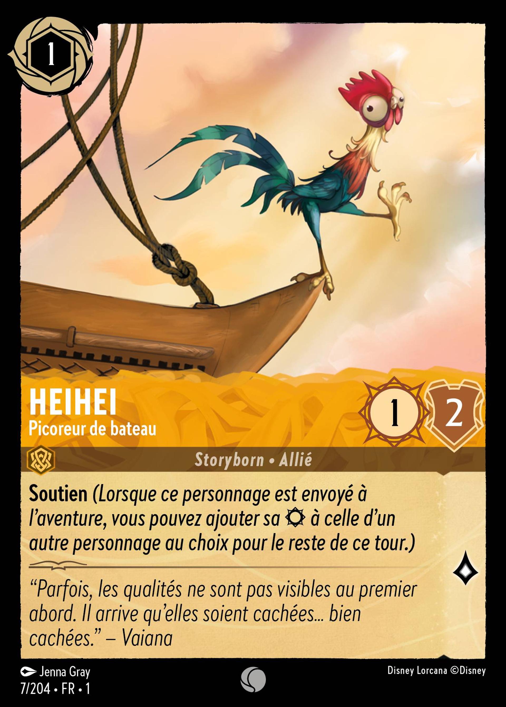 Heihei - Picoreur de bateau — The First Chapter — Lorcana