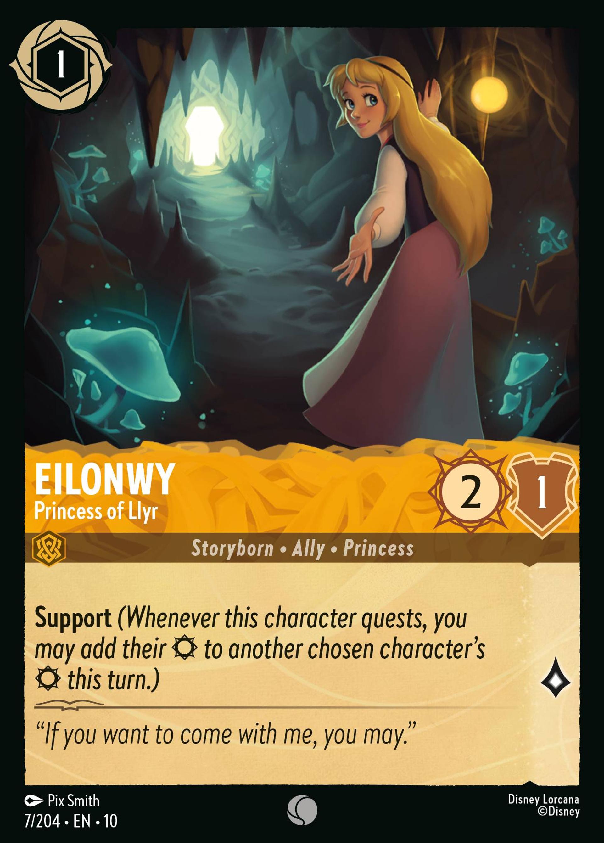 Eilonwy - Princess of Llyr — Whispers in the Well — Lorcana