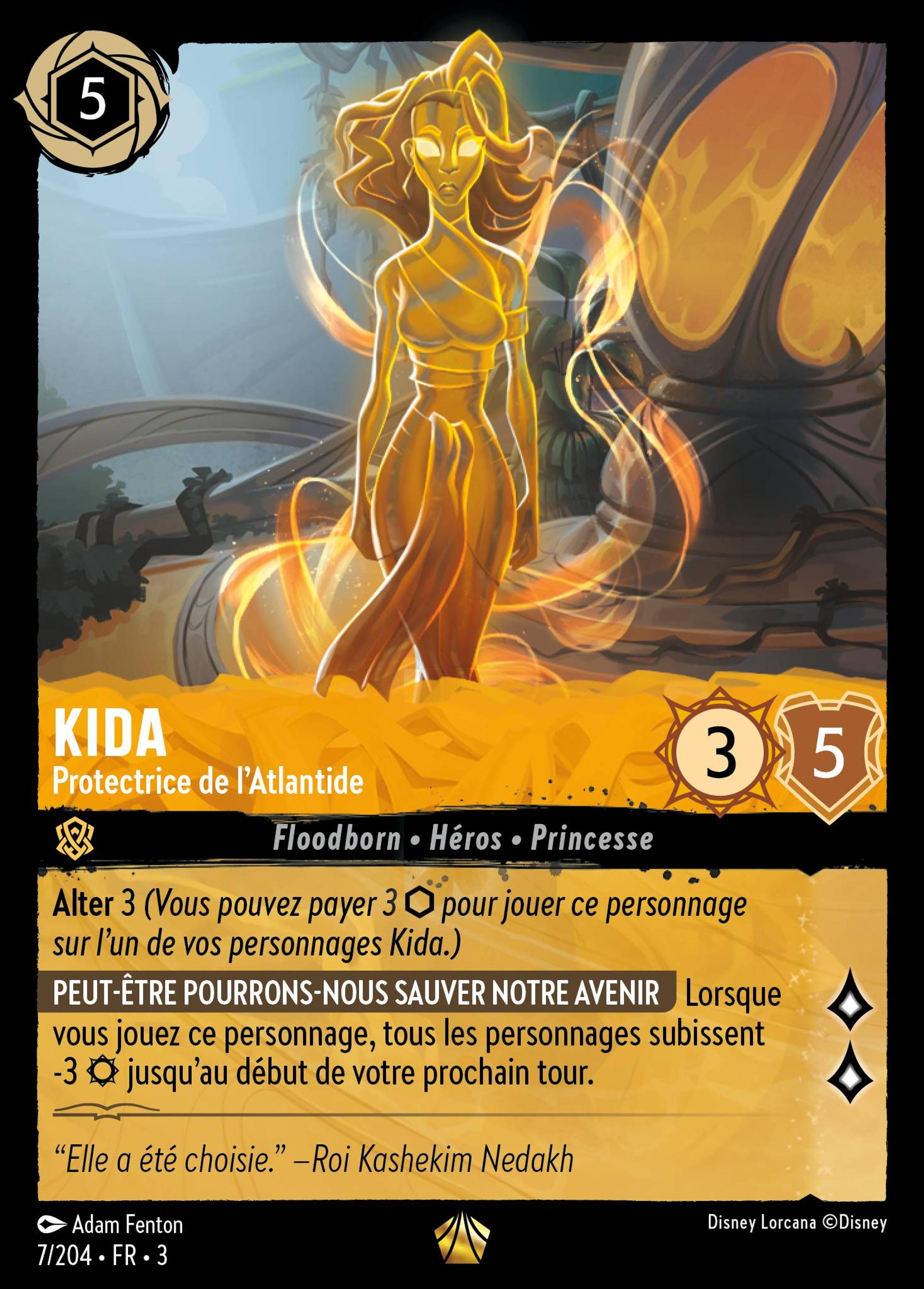 Kida - Protectrice de l'Atlantide — Into the Inklands — Lorcana
