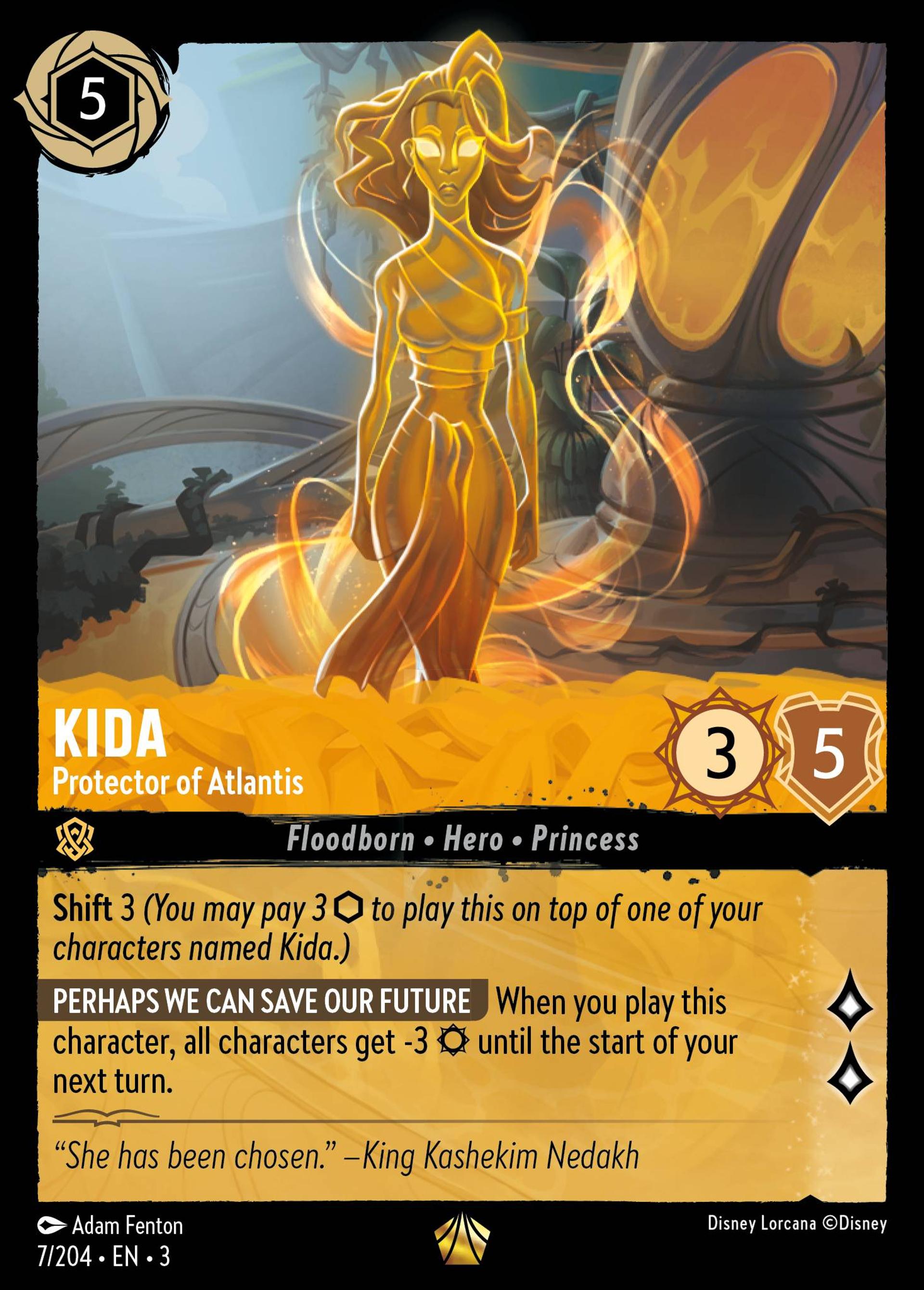 Kida - Protector of Atlantis — Into the Inklands — Lorcana
