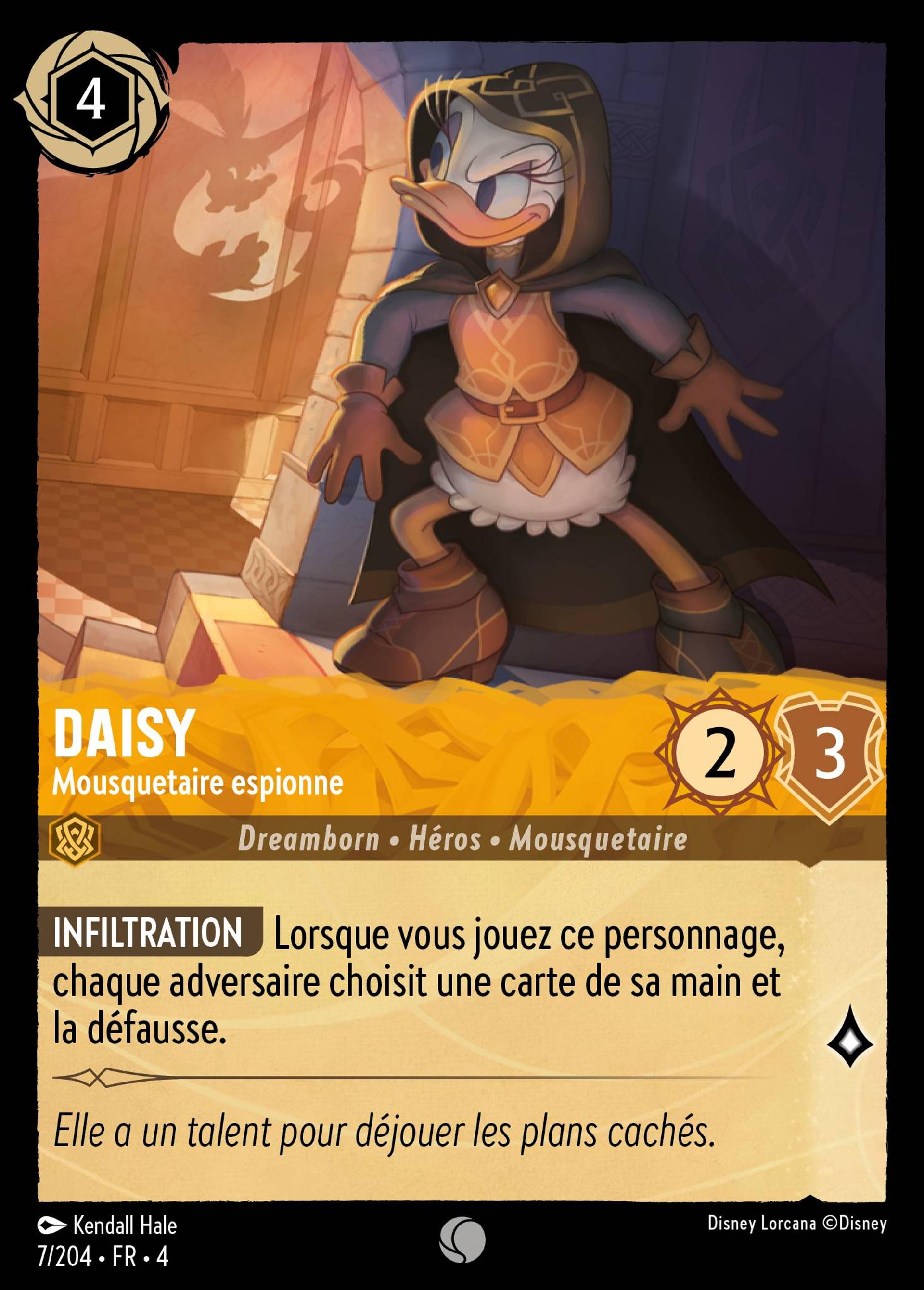 Daisy - Mousquetaire espionne — Ursula's Return — Lorcana