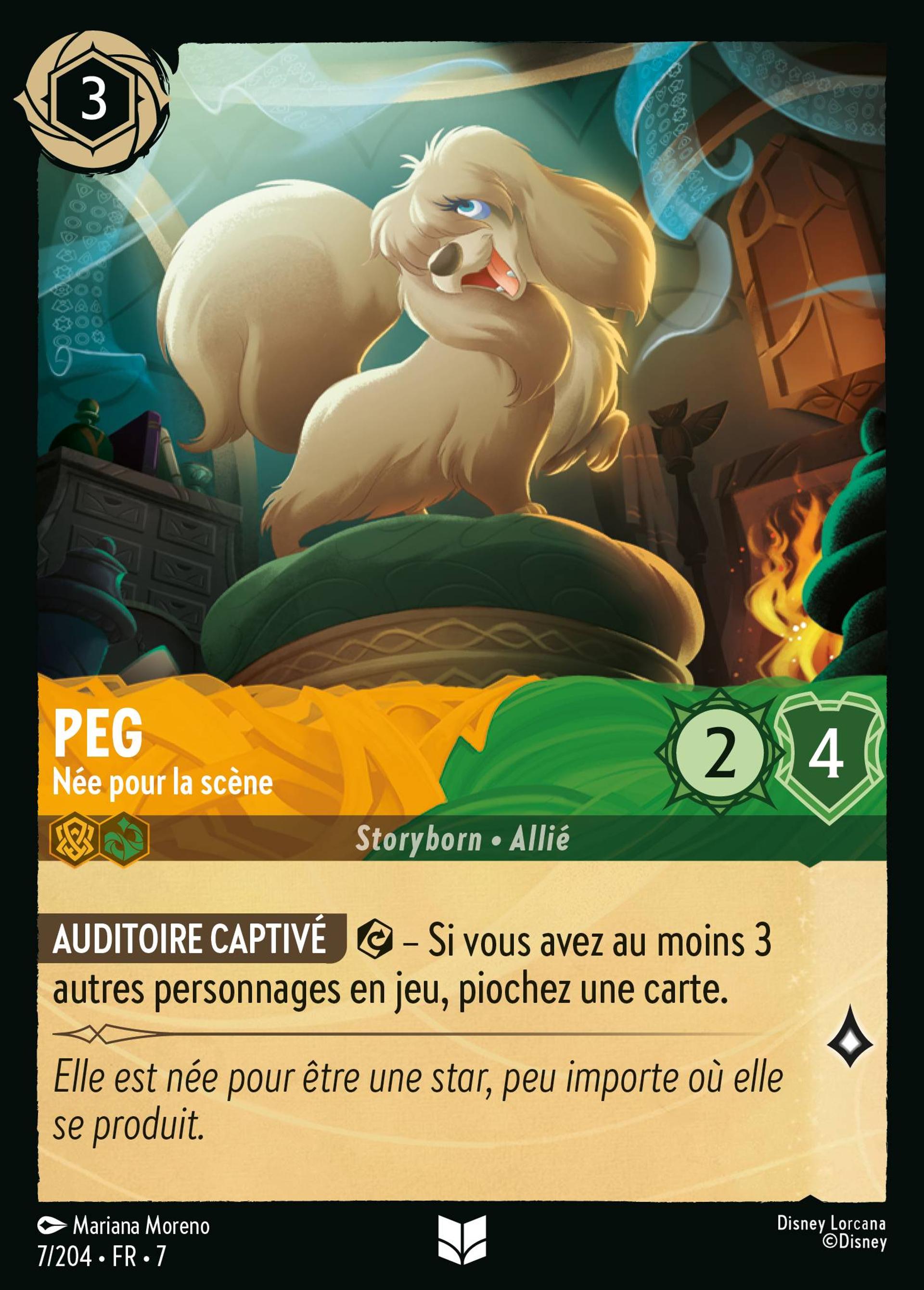 Peg - Née pour la scène — Archazia's Island — Lorcana
