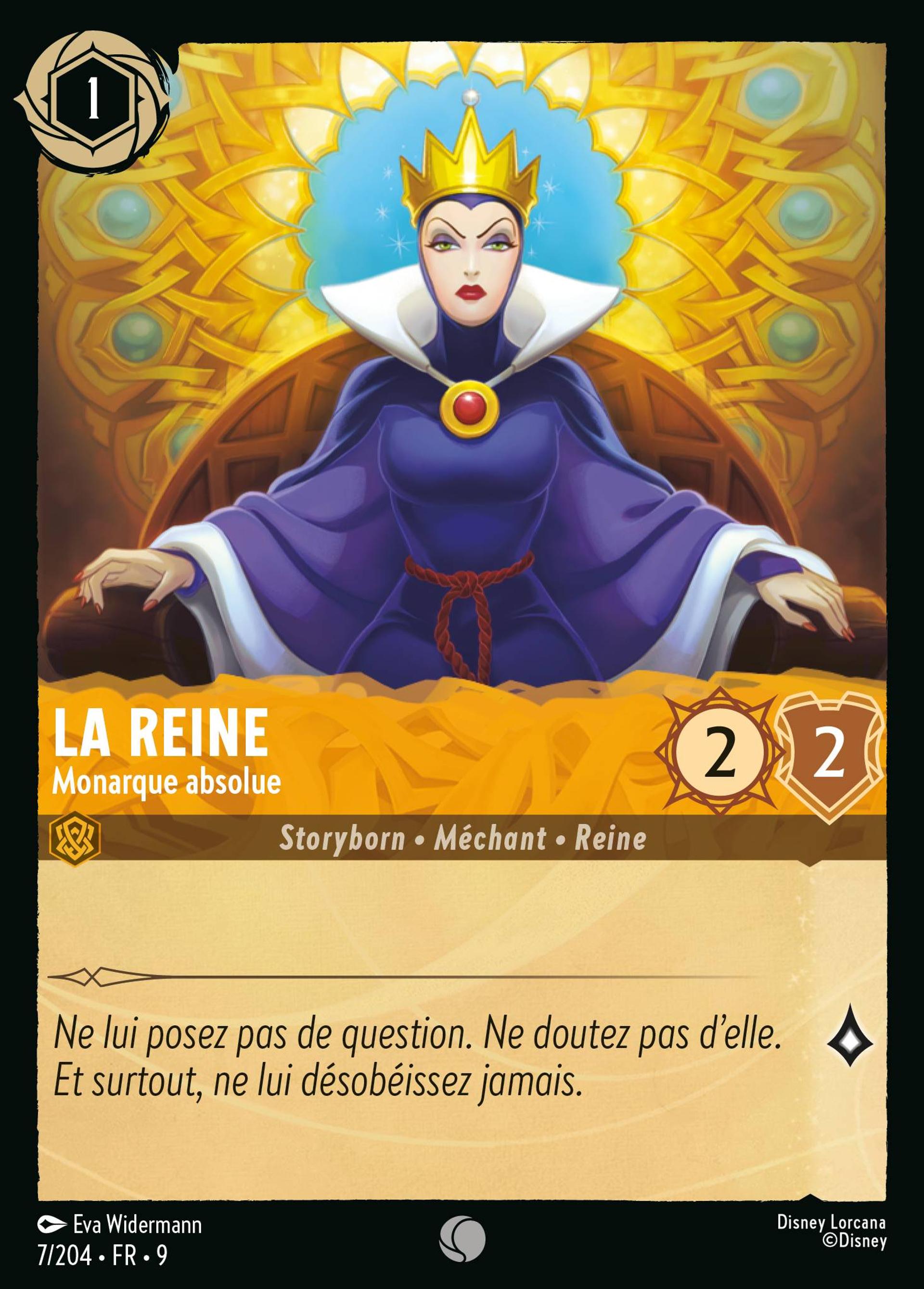 La Reine - Monarque absolue — Fabled — Lorcana
