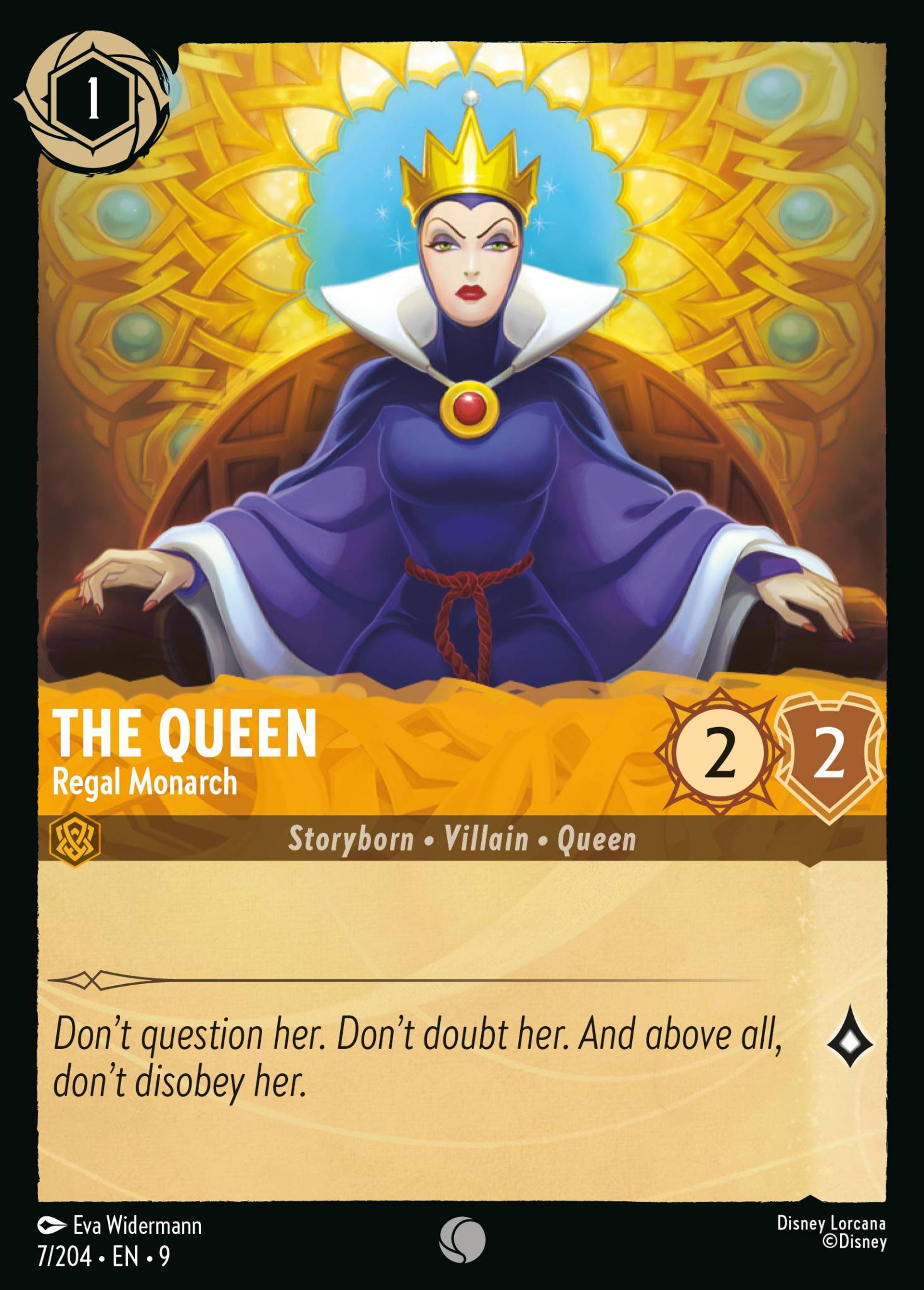 The Queen - Regal Monarch — Fabled — Lorcana