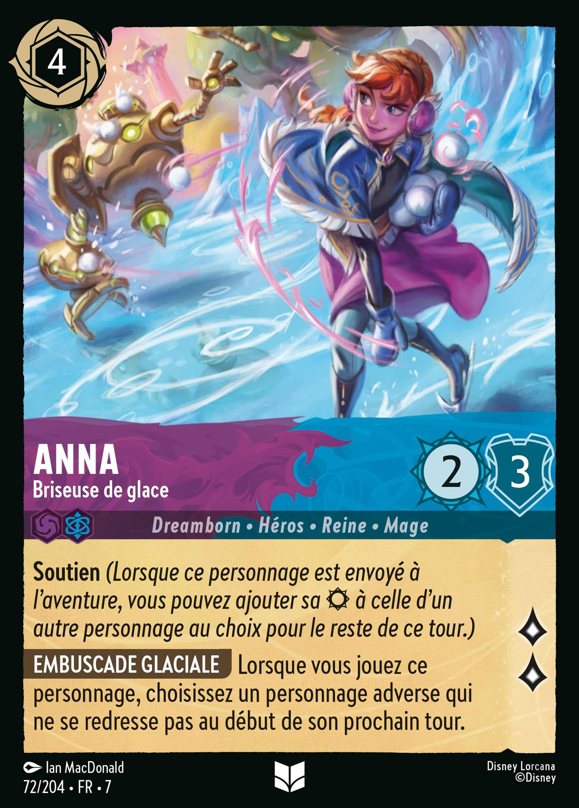 Anna - Briseuse de glace — Archazia's Island — Lorcana