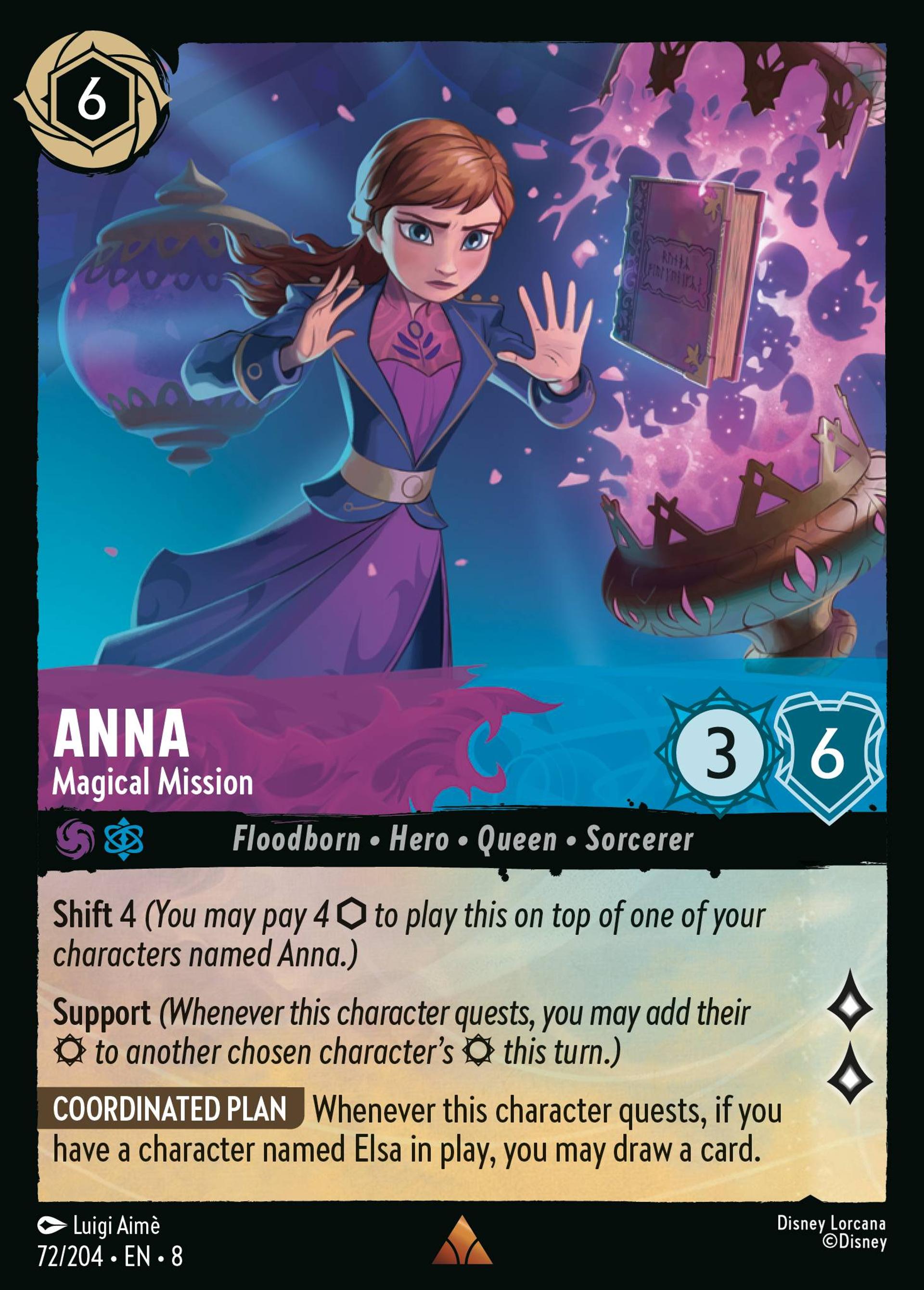 Anna - En mission magique — The Reign of Jafar — Lorcana