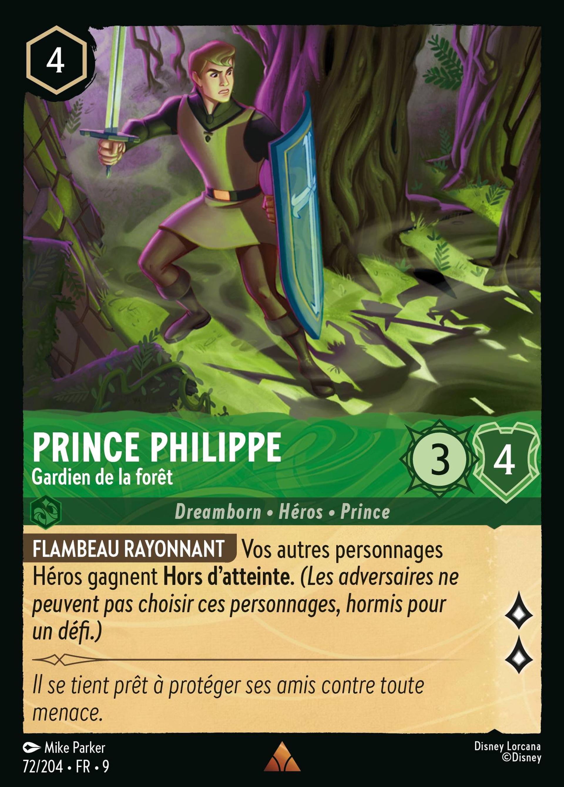 Prince Philippe - Gardien de la forêt — Fabled — Lorcana