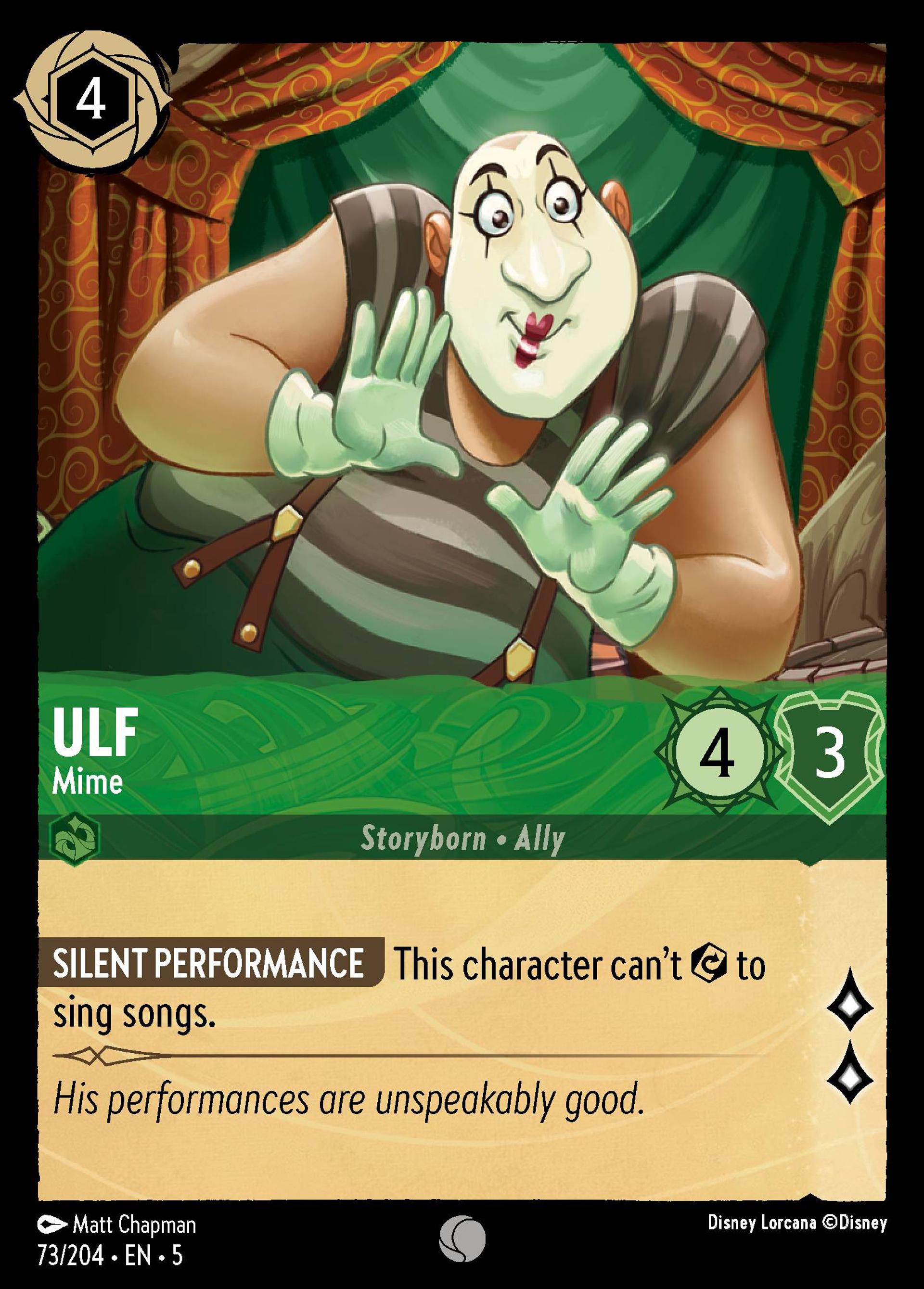 Ulf - Mime — Shimmering Skies — Lorcana