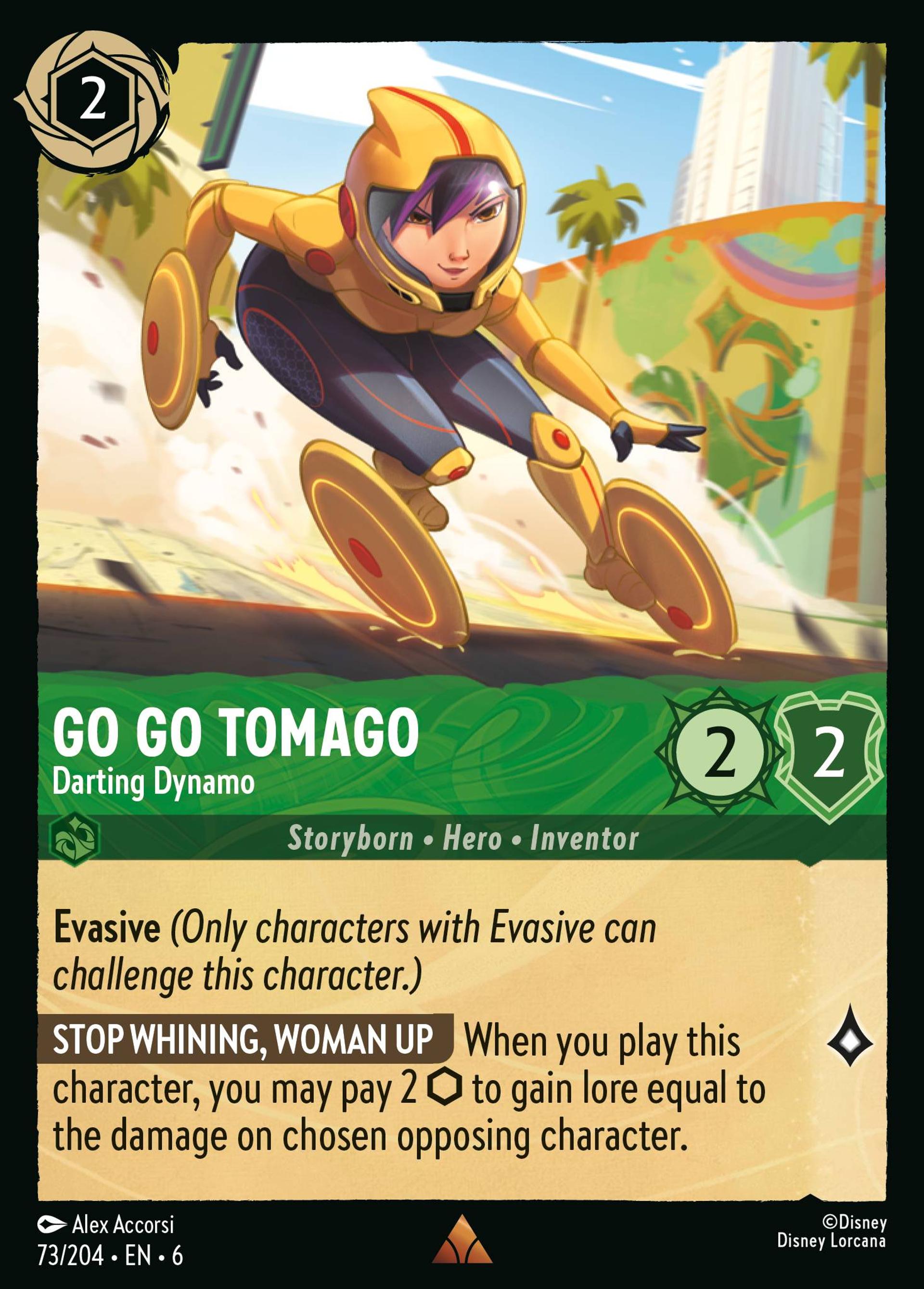 Go Go Tomago - Darting Dynamo — Azurite Sea — Lorcana