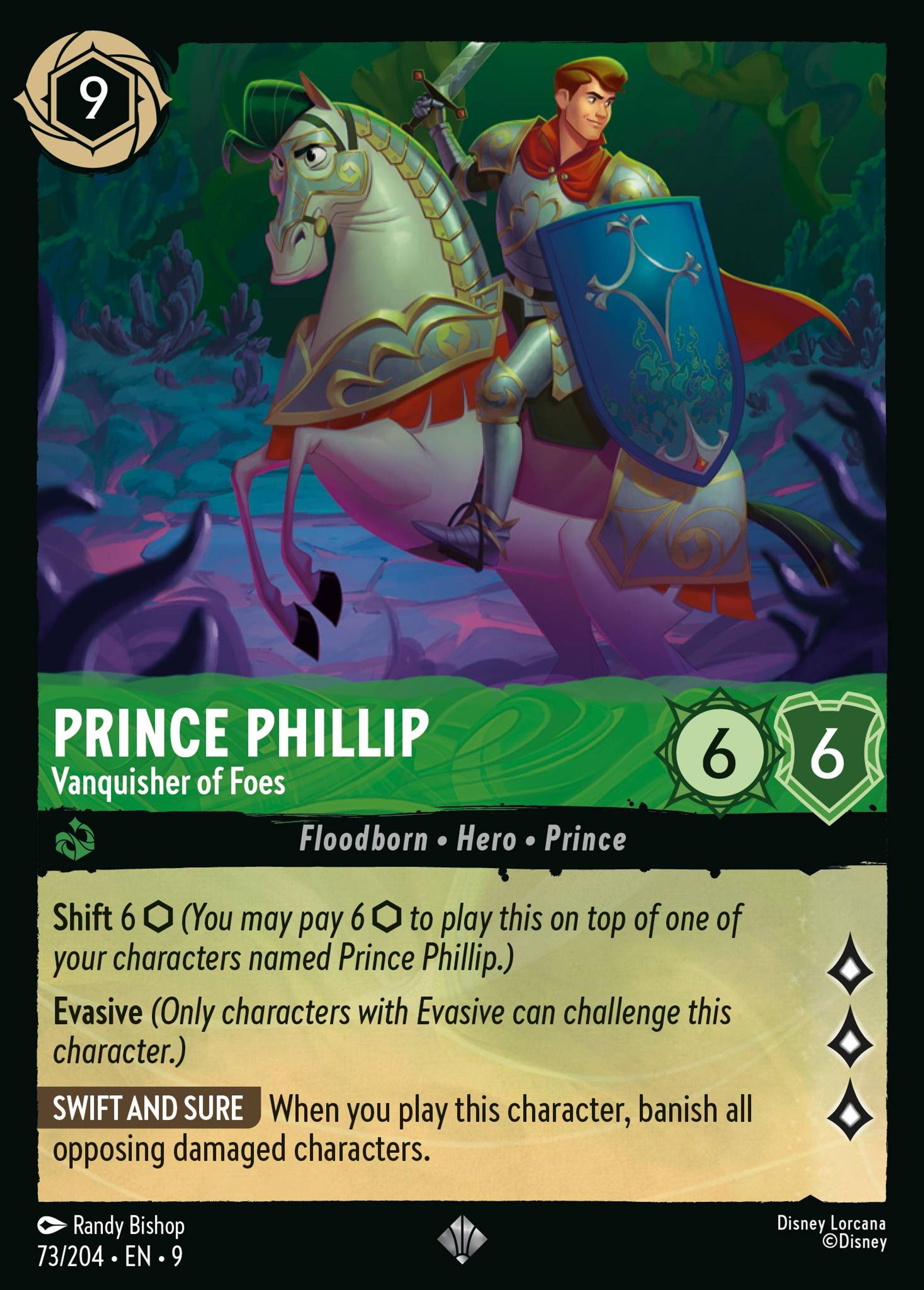 Prince Phillip - Vanquisher of Foes — Fabled — Lorcana