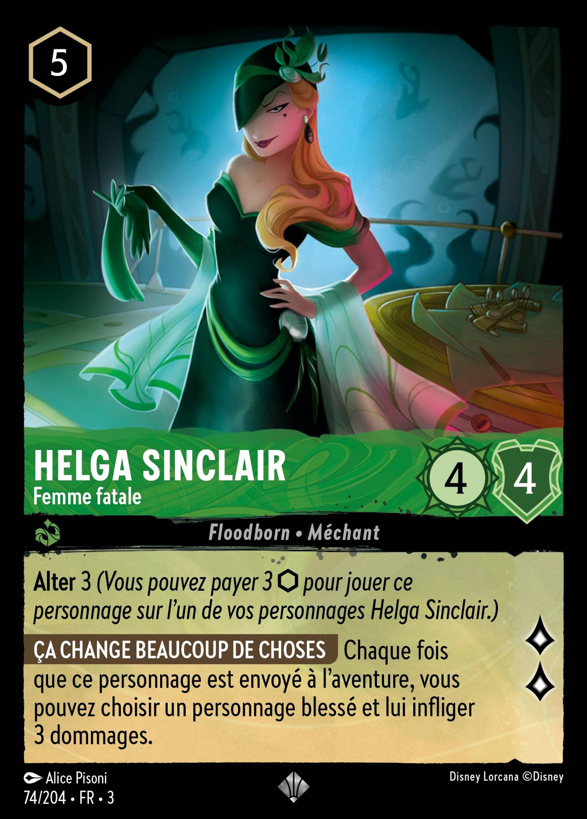 Helga Sinclair - Femme fatale — Into the Inklands — Lorcana