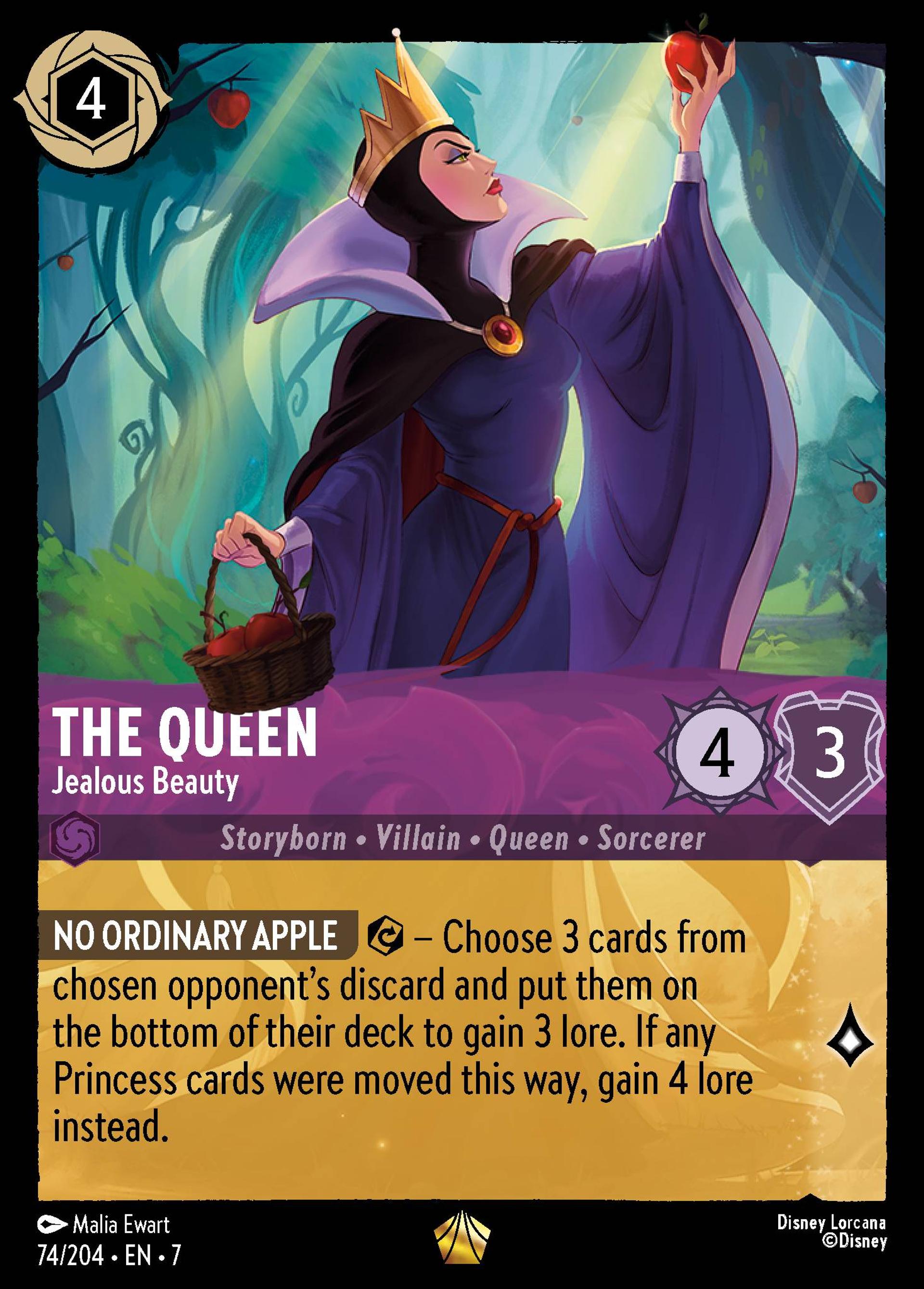 The Queen - Jealous Beauty — Archazia's Island — Lorcana