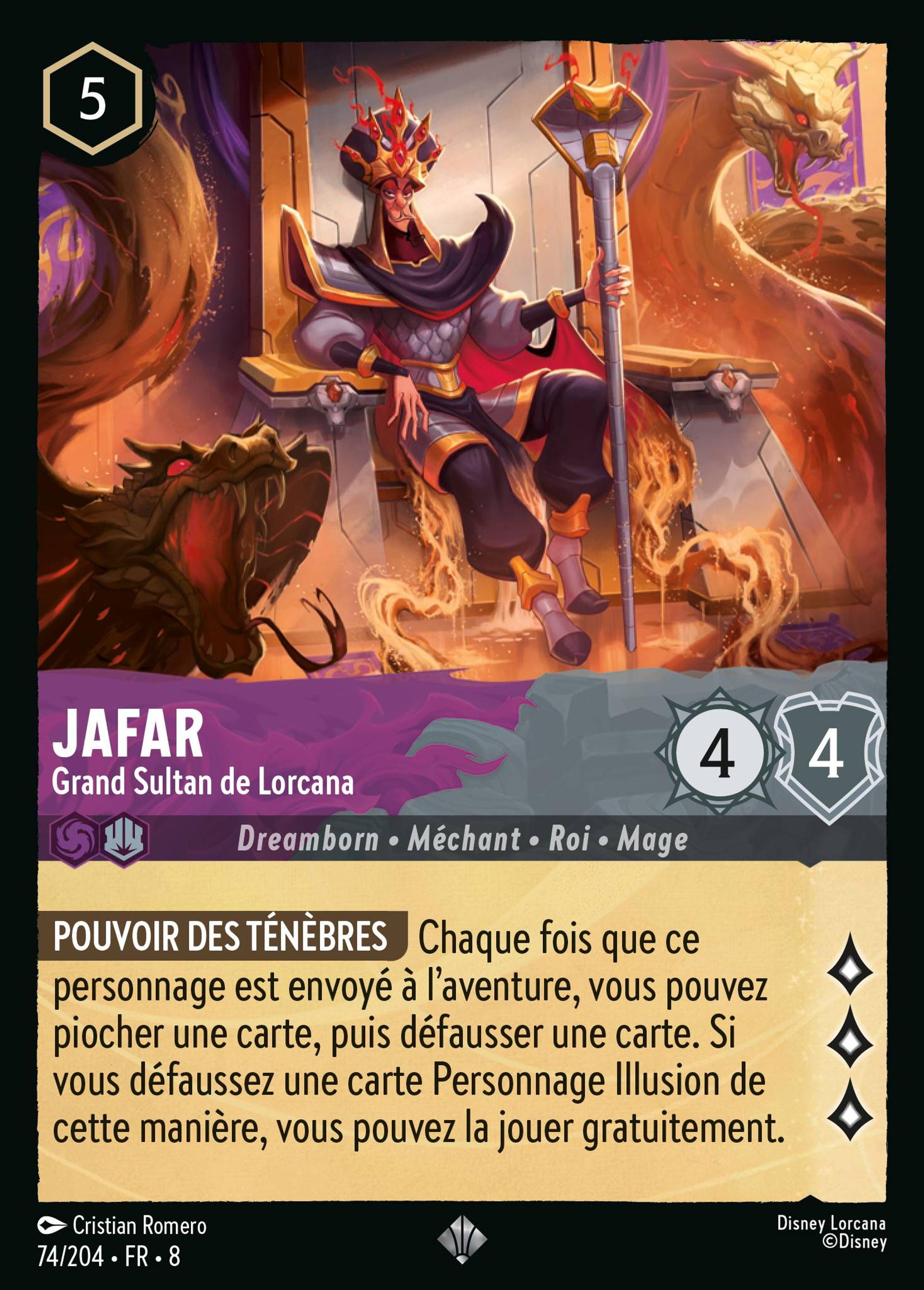 Jafar - Grand Sultan de Lorcana — The Reign of Jafar — Lorcana