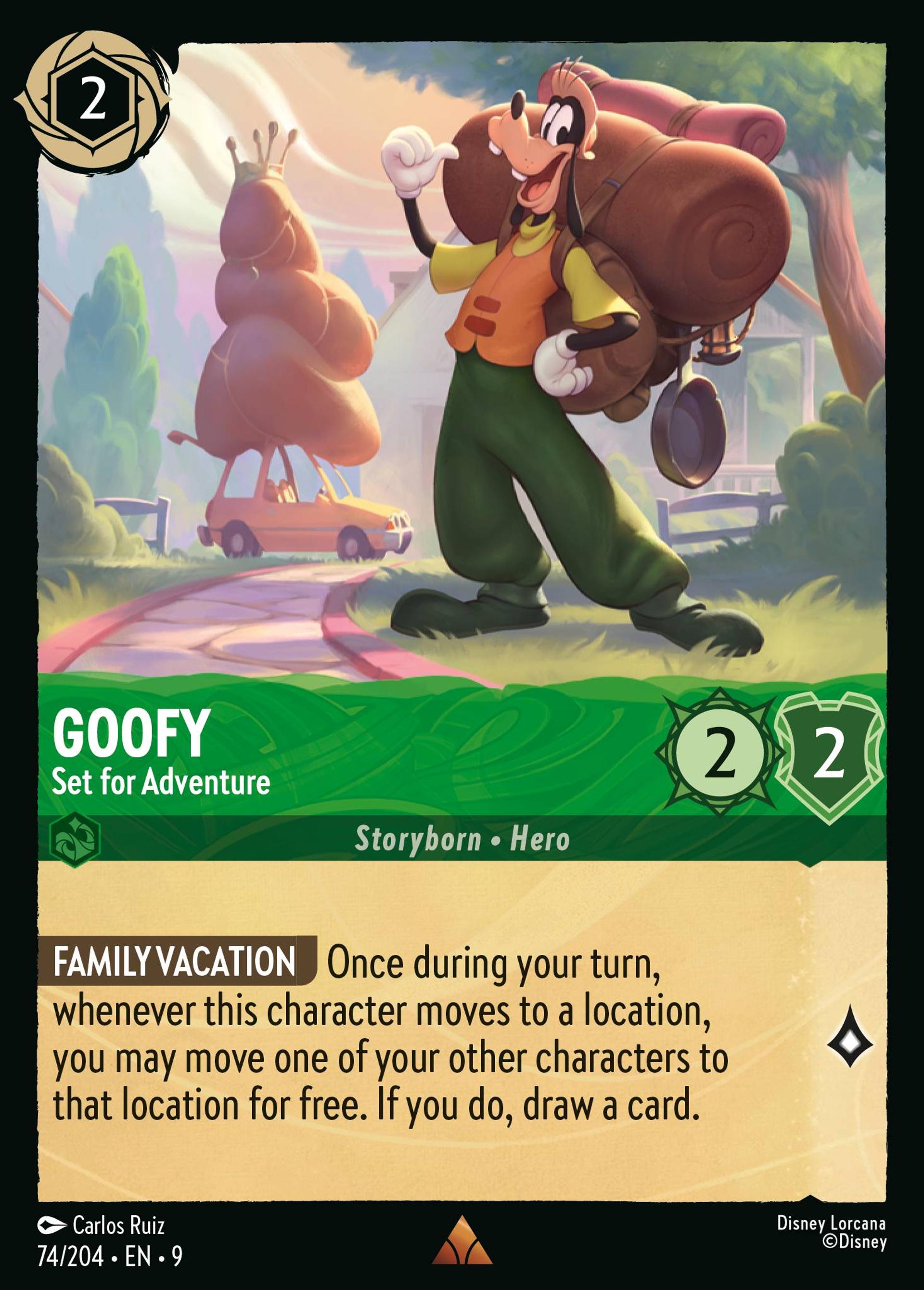 Goofy - Set for Adventure — Fabled — Lorcana