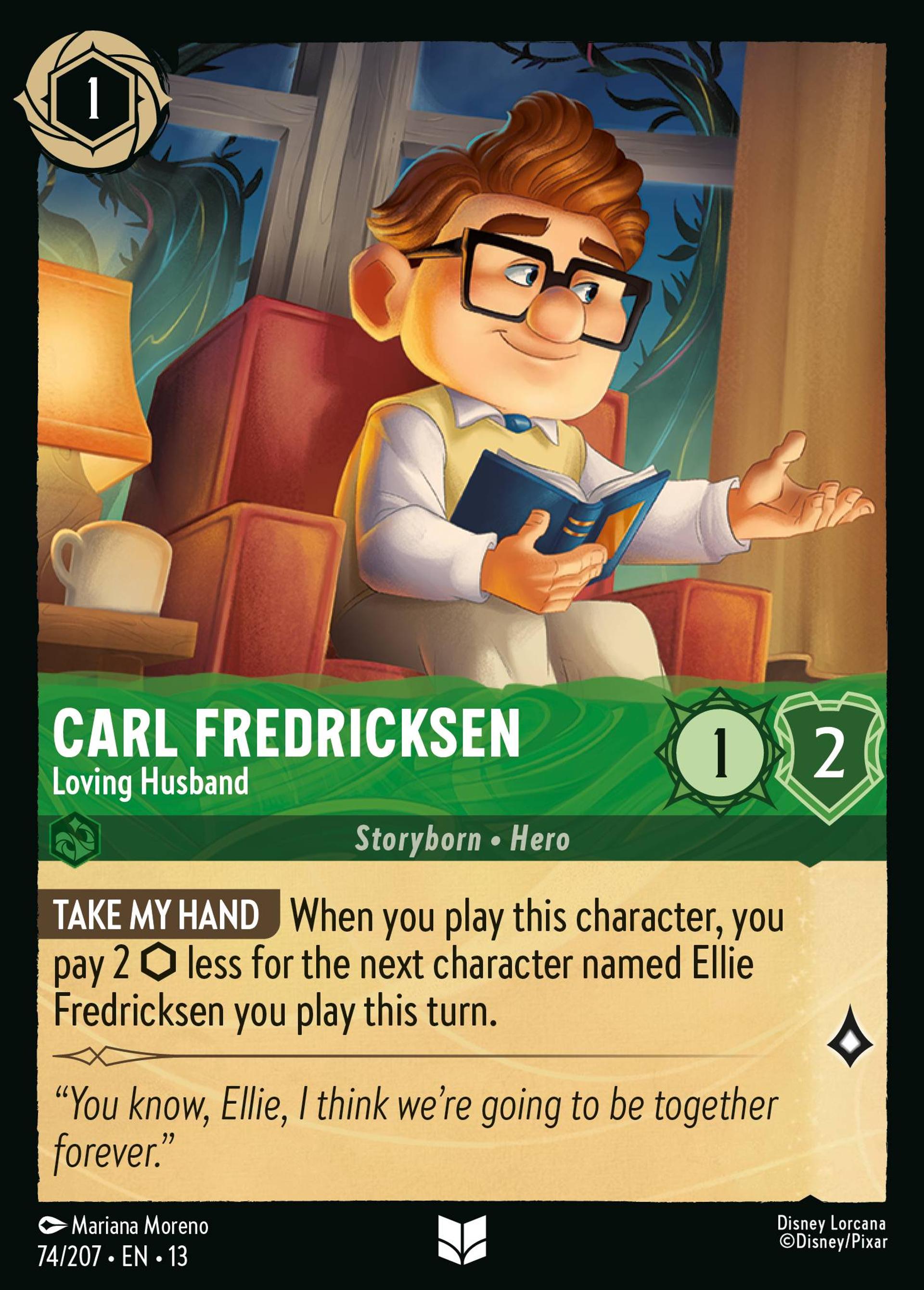 Carl Fredricksen - Mari aimant — Attack of the Vine! — Lorcana