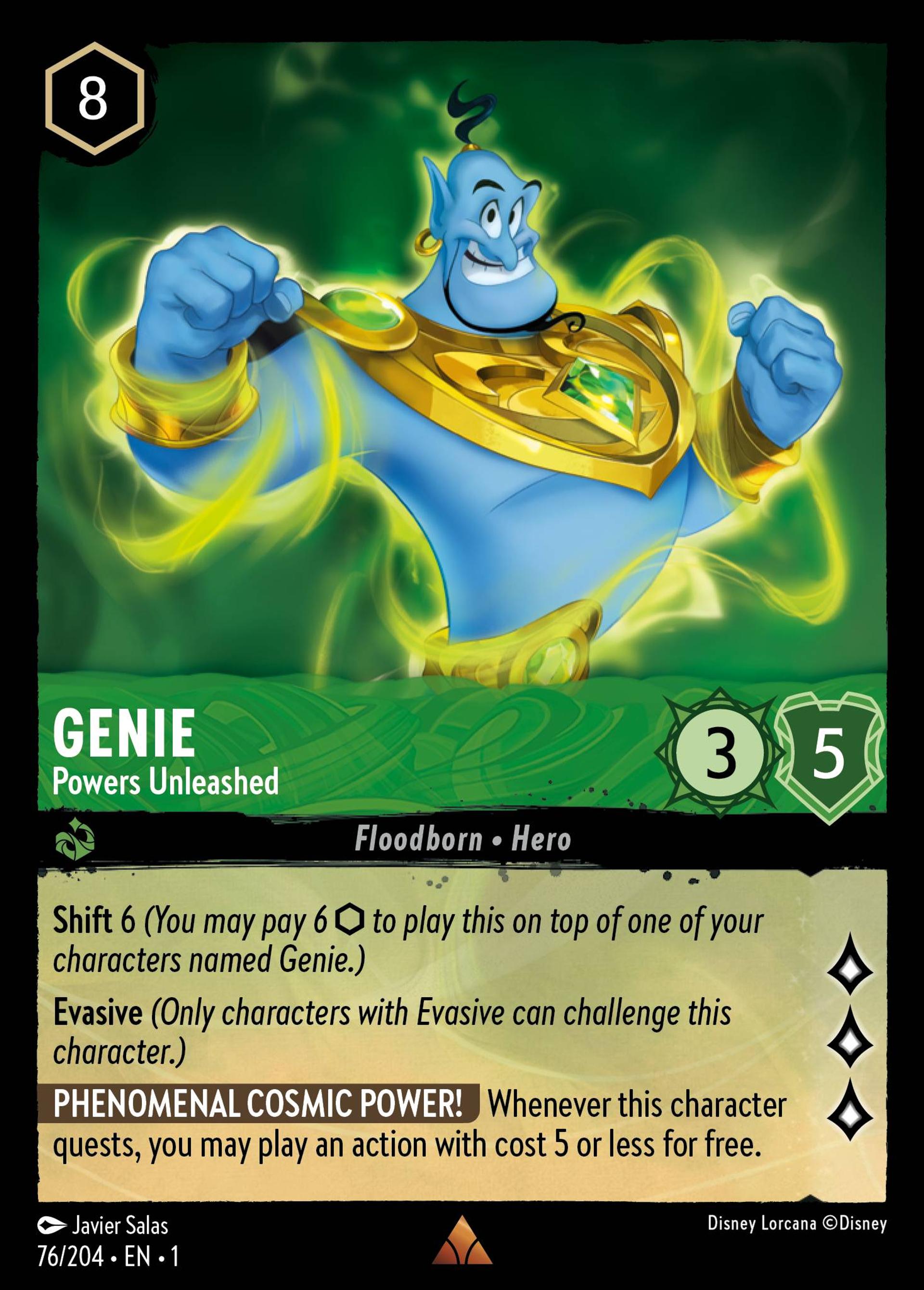 Genie - Powers Unleashed — The First Chapter — Lorcana
