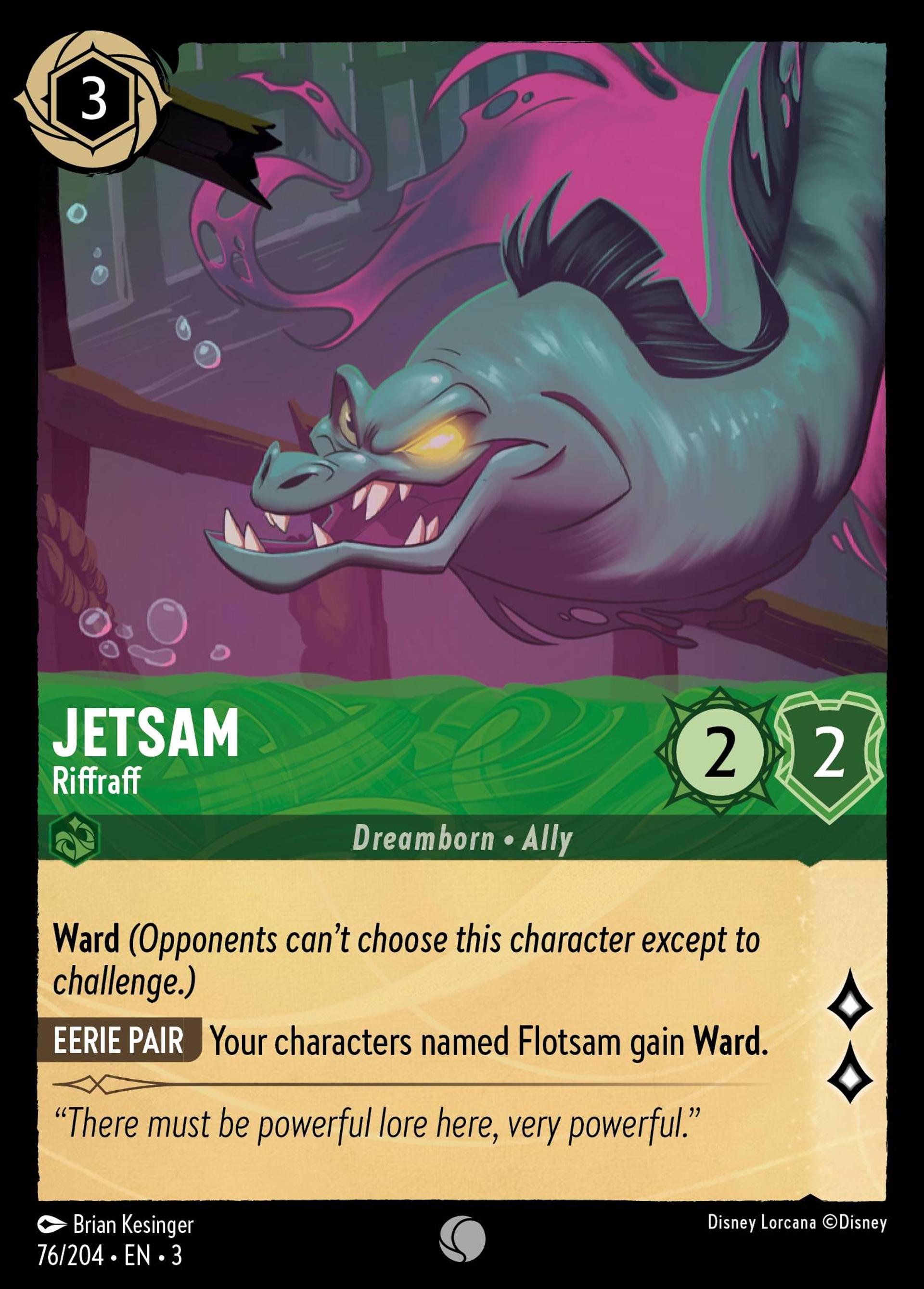 Jetsam - Riffraff — Into the Inklands — Lorcana