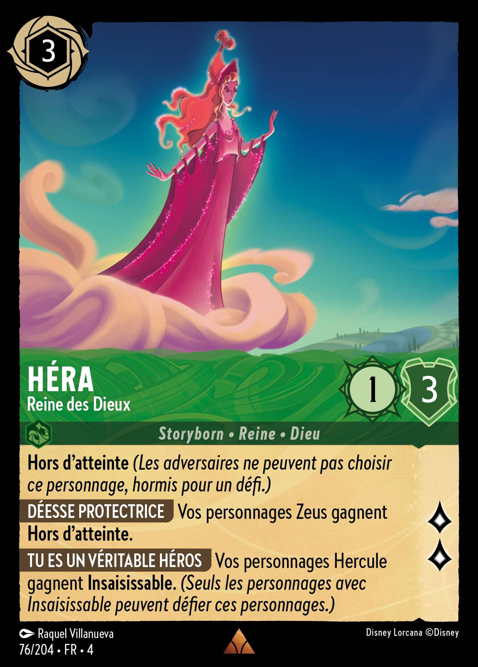 Héra - Reine des Dieux — Ursula's Return — Lorcana