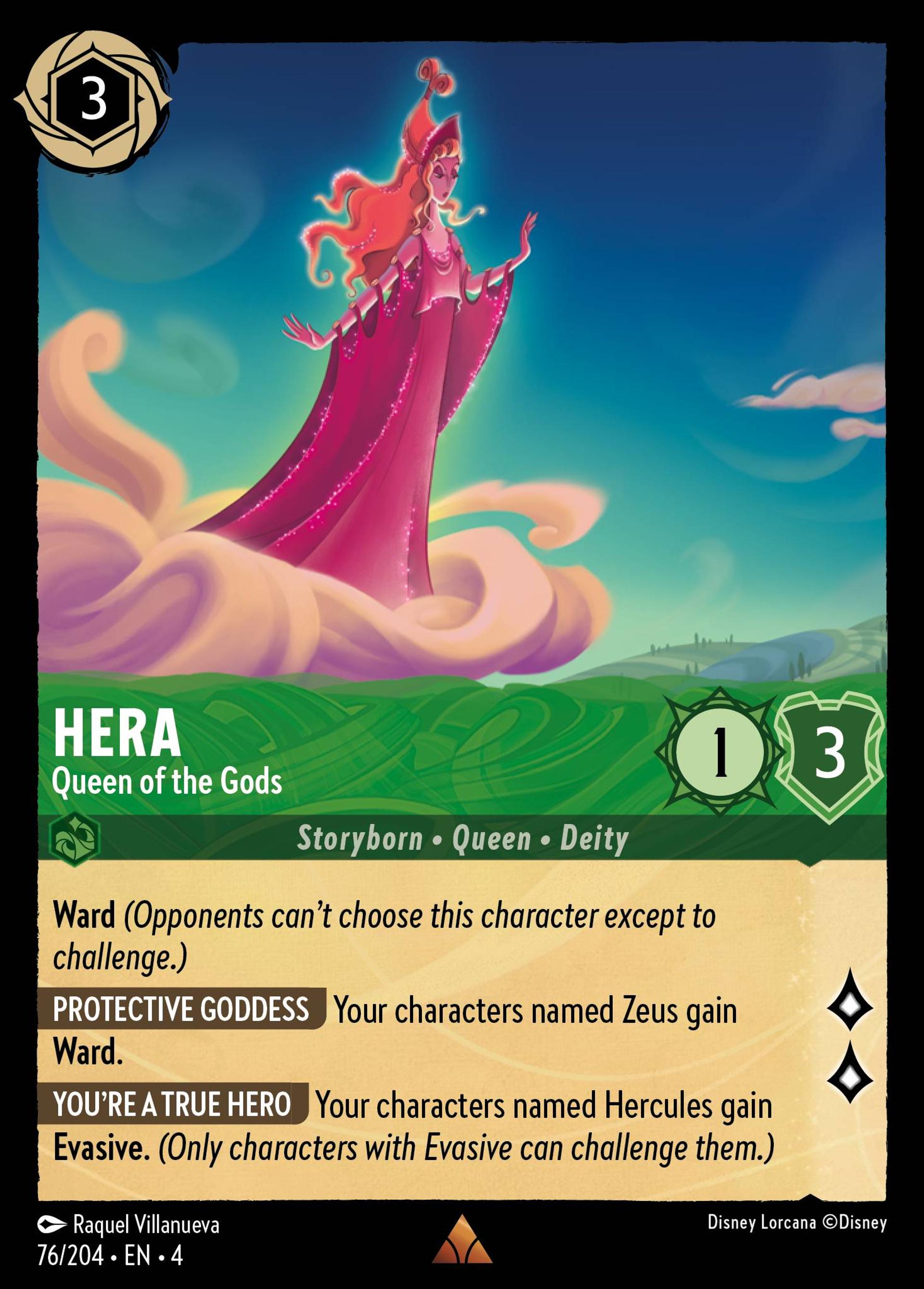 Hera - Queen of the Gods — Ursula's Return — Lorcana