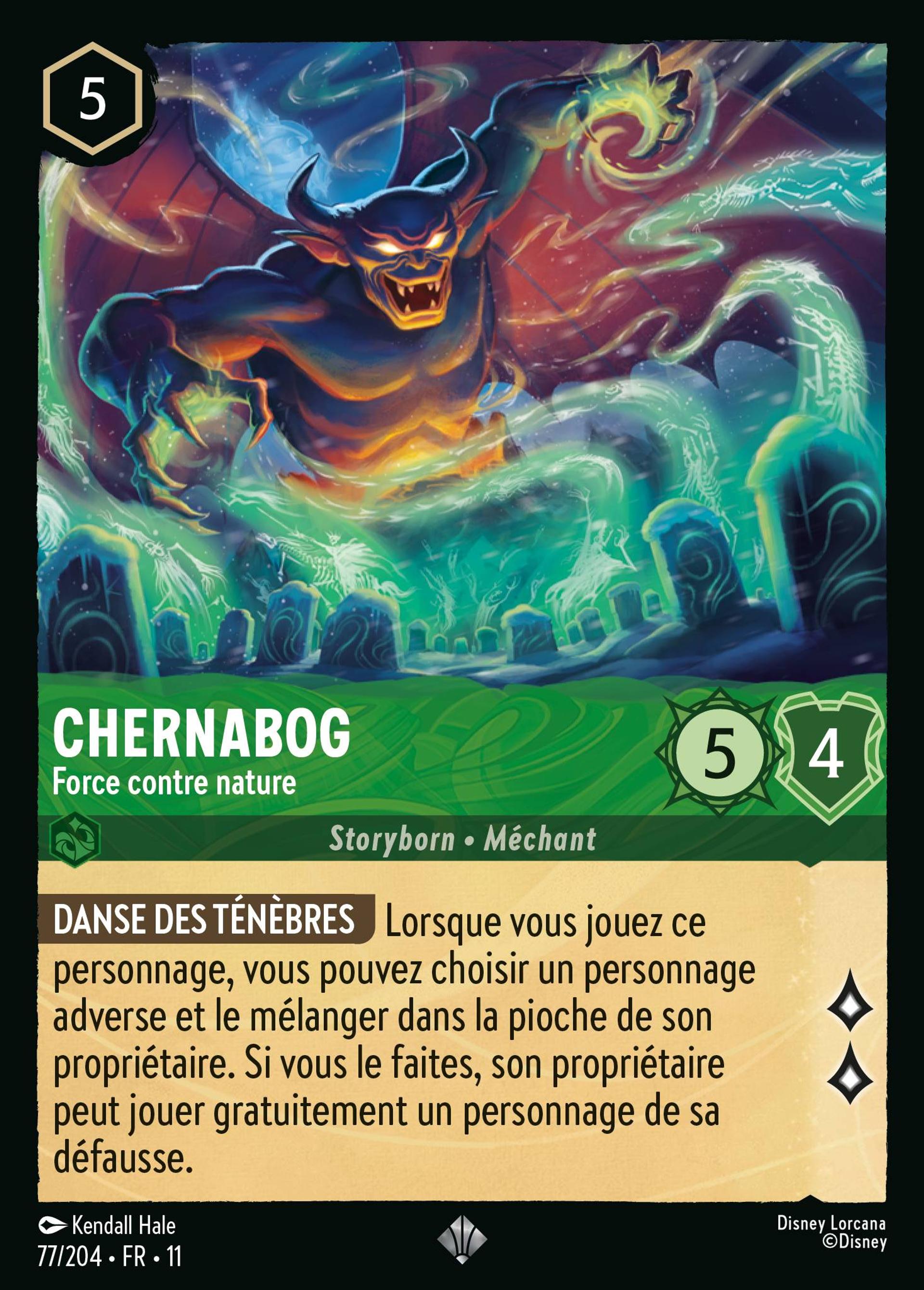 Chernabog - Force contre nature — Winterspell — Lorcana