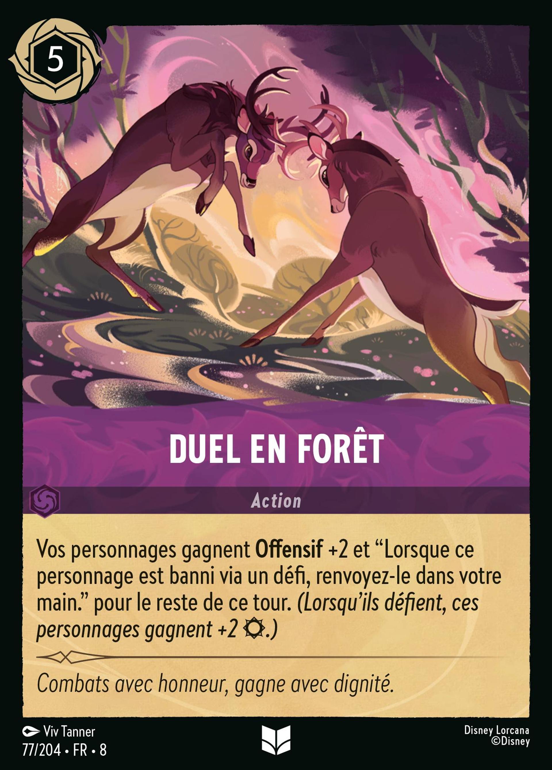 Duel en Forêt — The Reign of Jafar — Lorcana