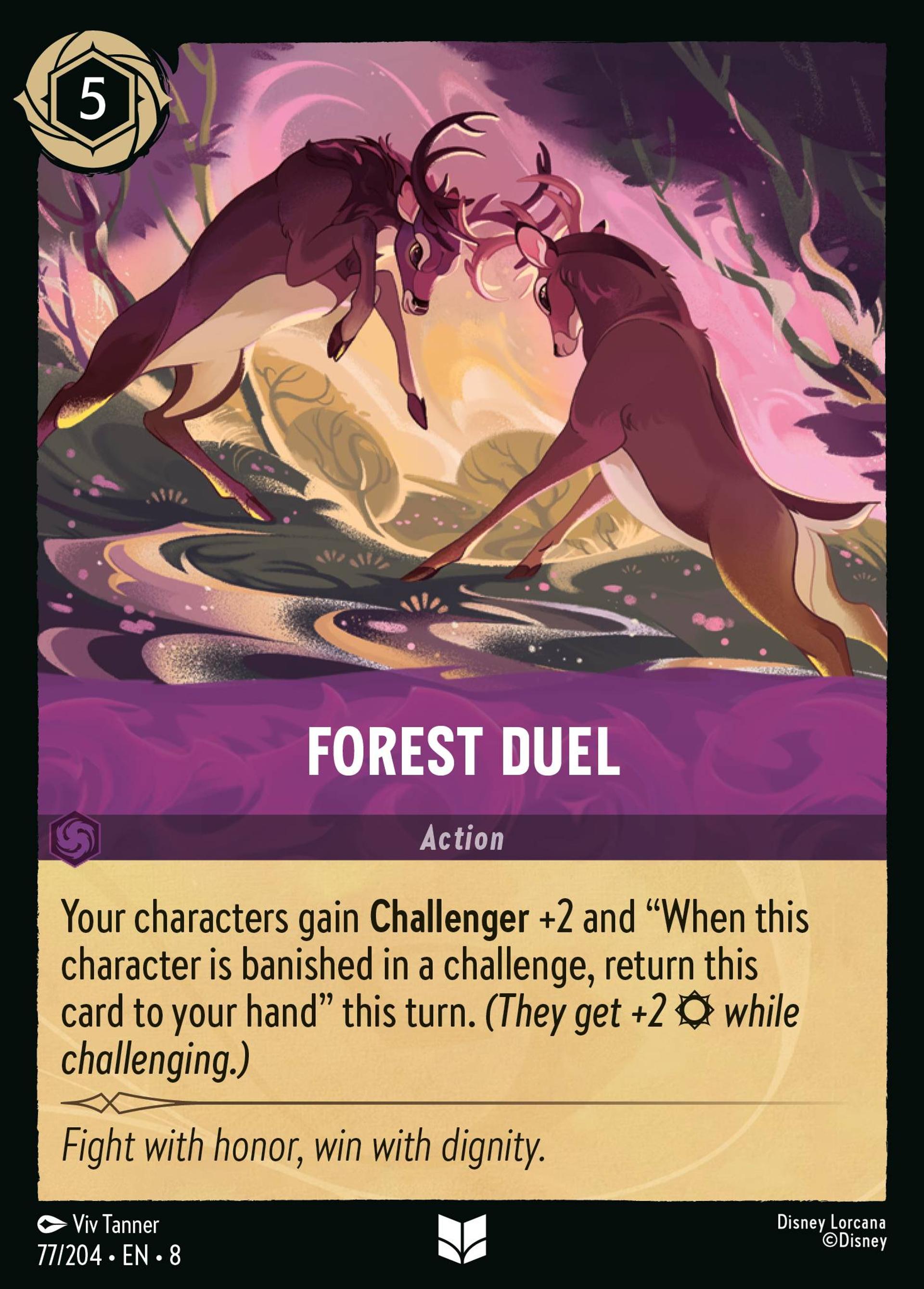 Duel en Forêt — The Reign of Jafar — Lorcana