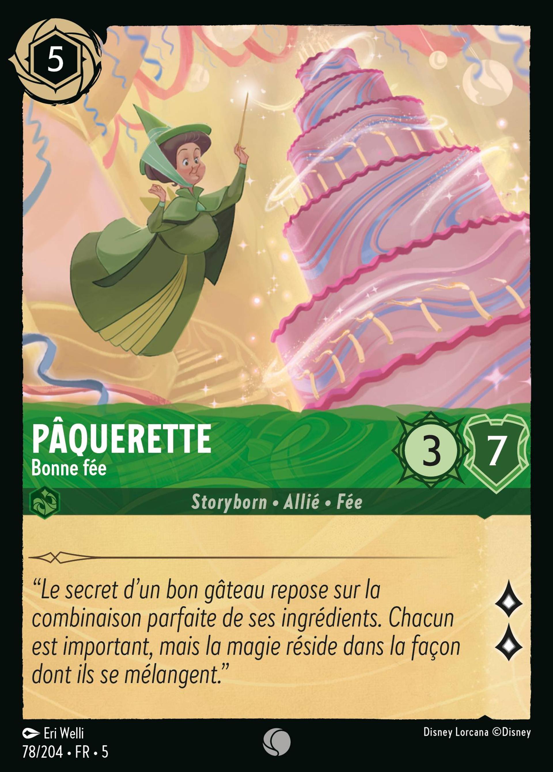 Pâquerette - Bonne fée — Shimmering Skies — Lorcana