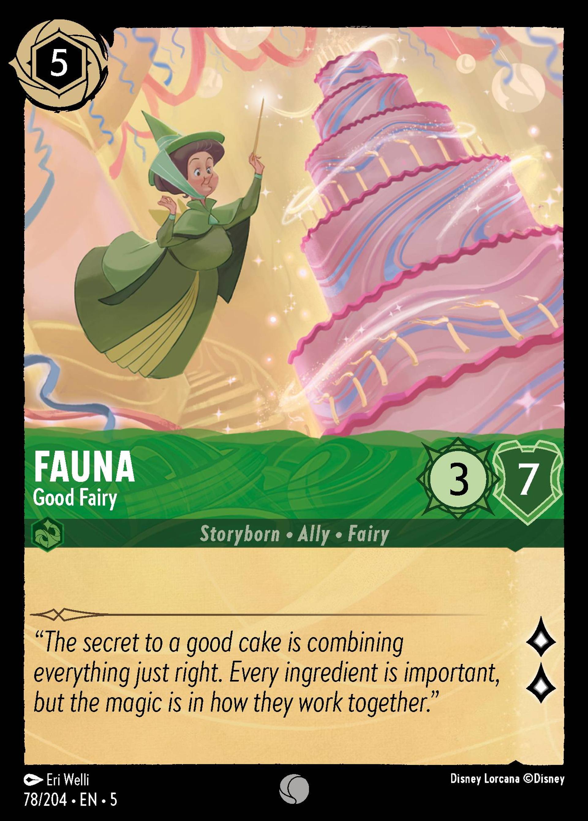 Fauna - Good Fairy — Shimmering Skies — Lorcana