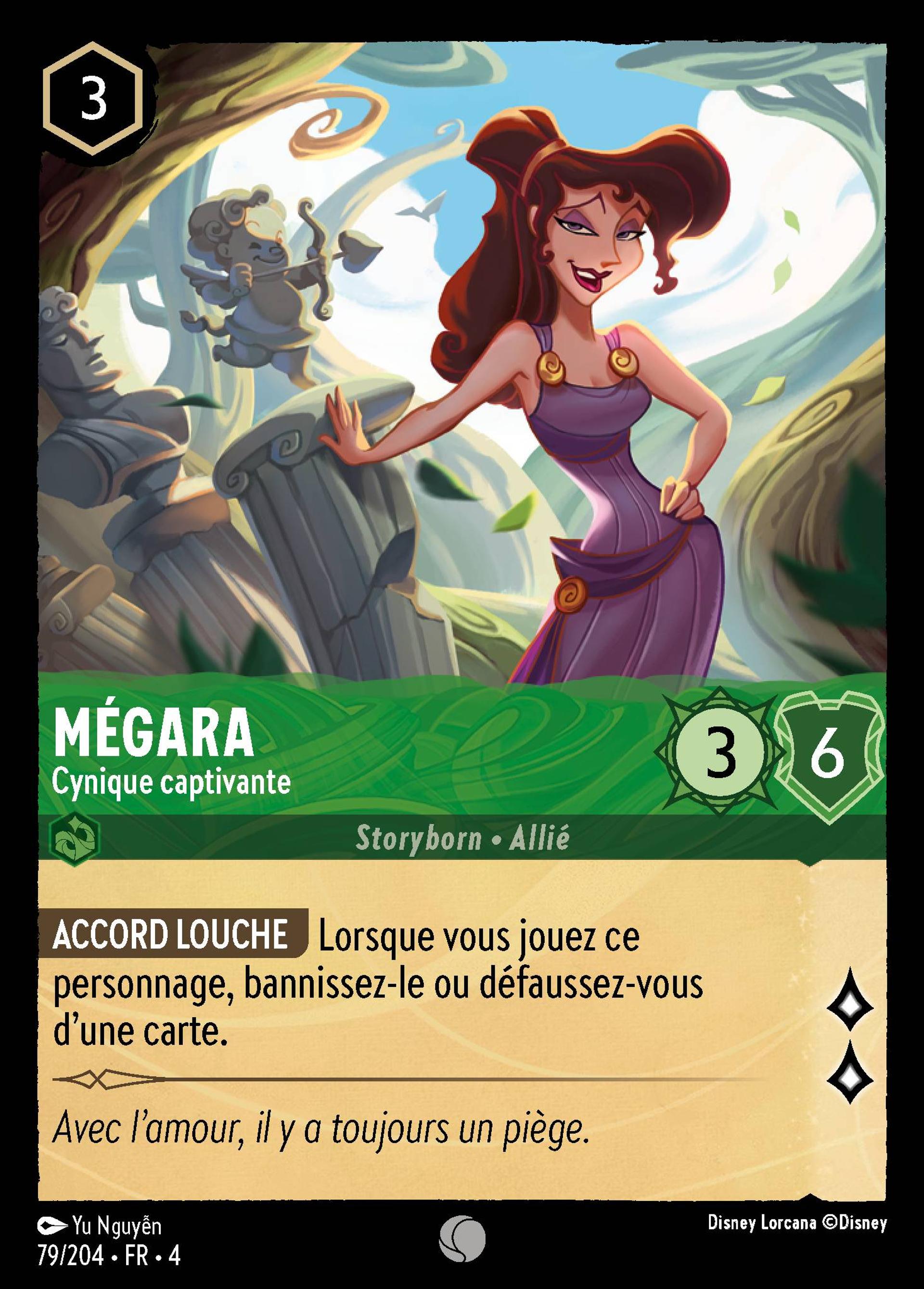 Mégara - Cynique captivante — Ursula's Return — Lorcana
