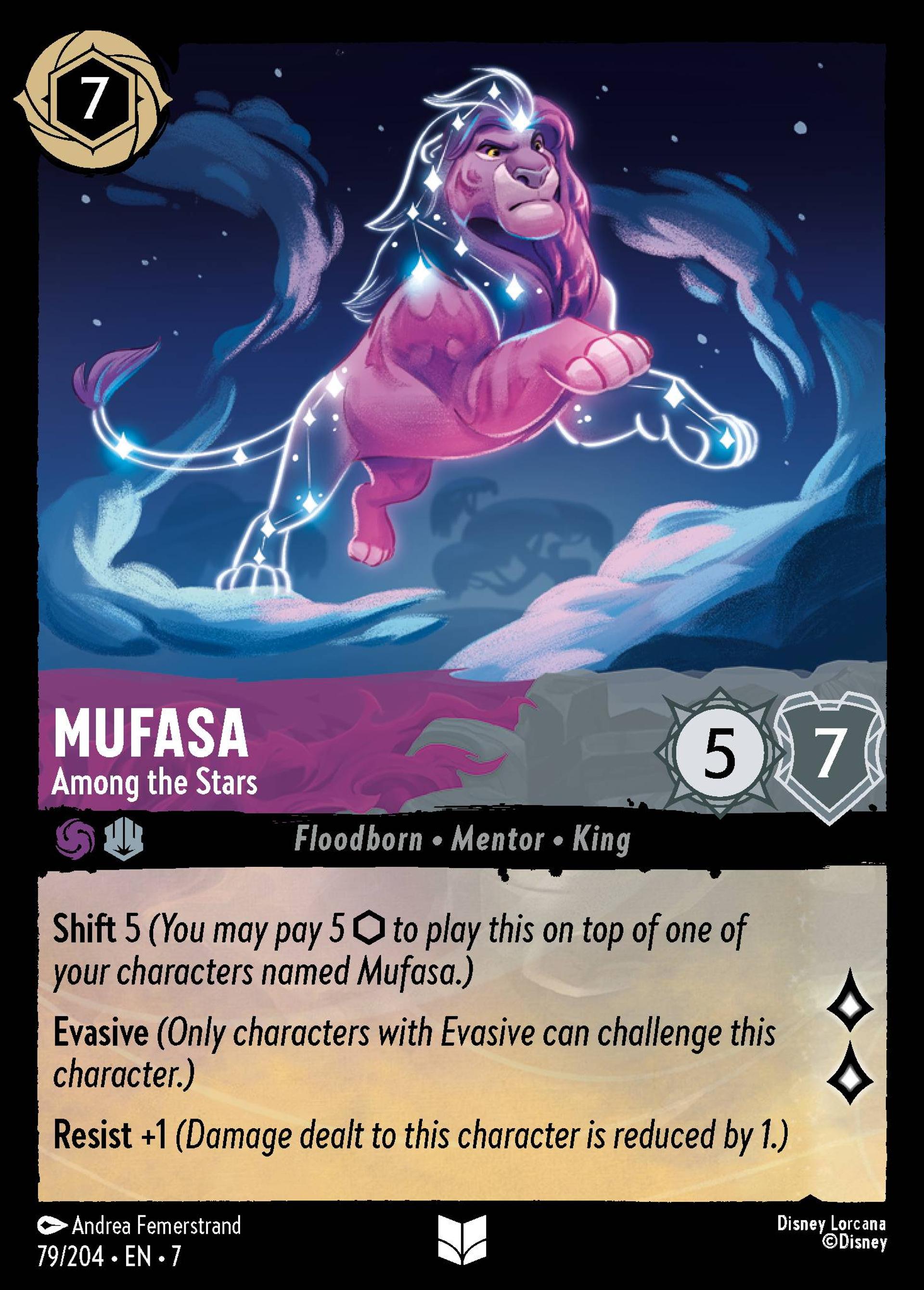 Mufasa - Among the Stars — Archazia's Island — Lorcana