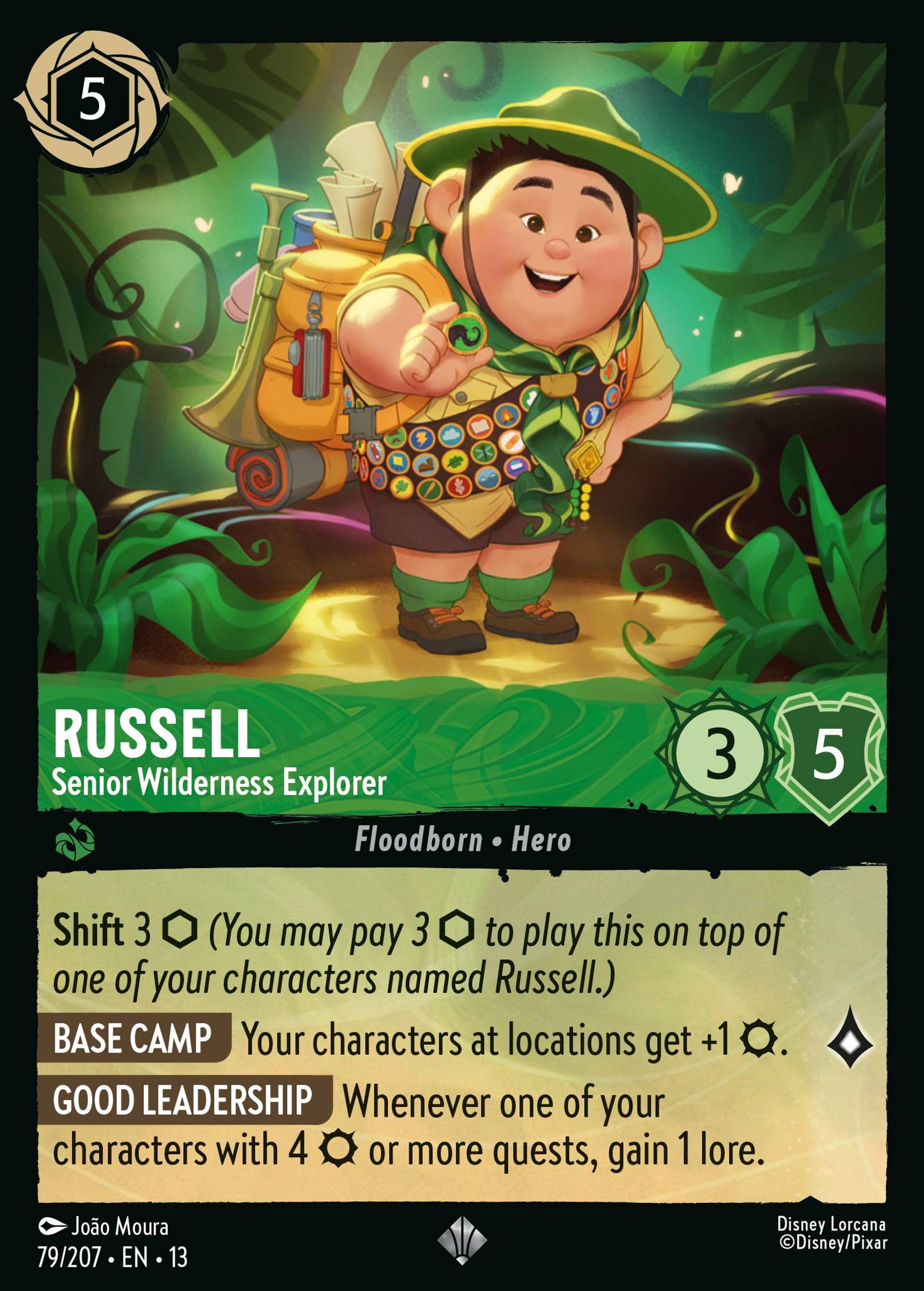 Russell - Senior Wilderness Explorer — Attack of the Vine! — Lorcana