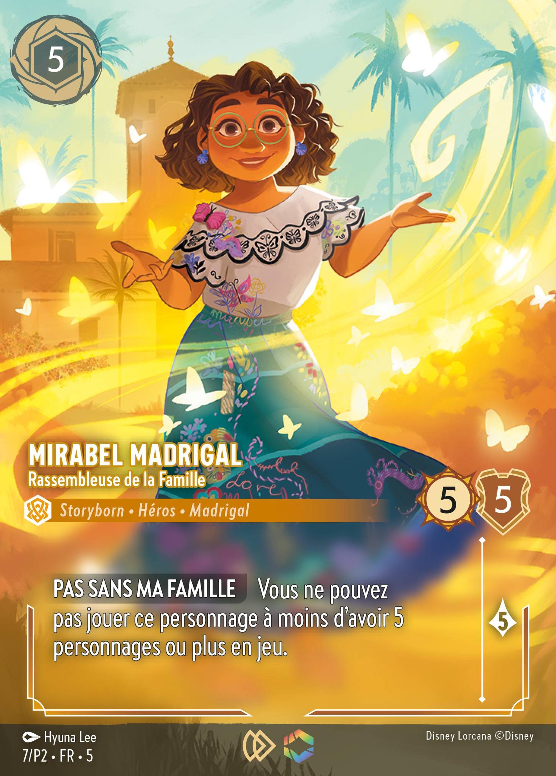Mirabel Madrigal - Rassembleuse de la Famille — Promos - Year 2 — Lorcana