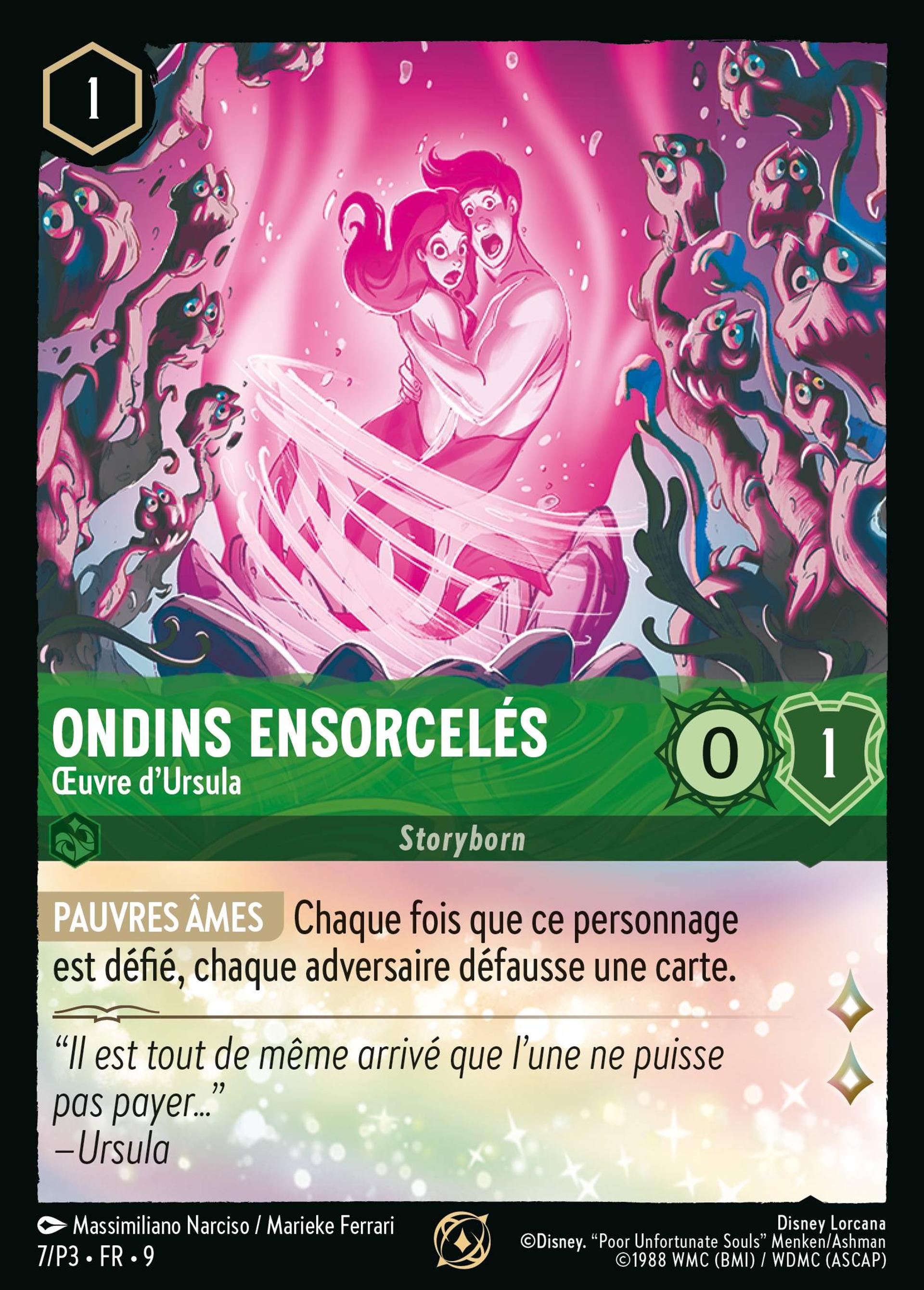 Ondins Ensorcelés - Œuvre d'Ursula — Promos - Year 3 — Lorcana