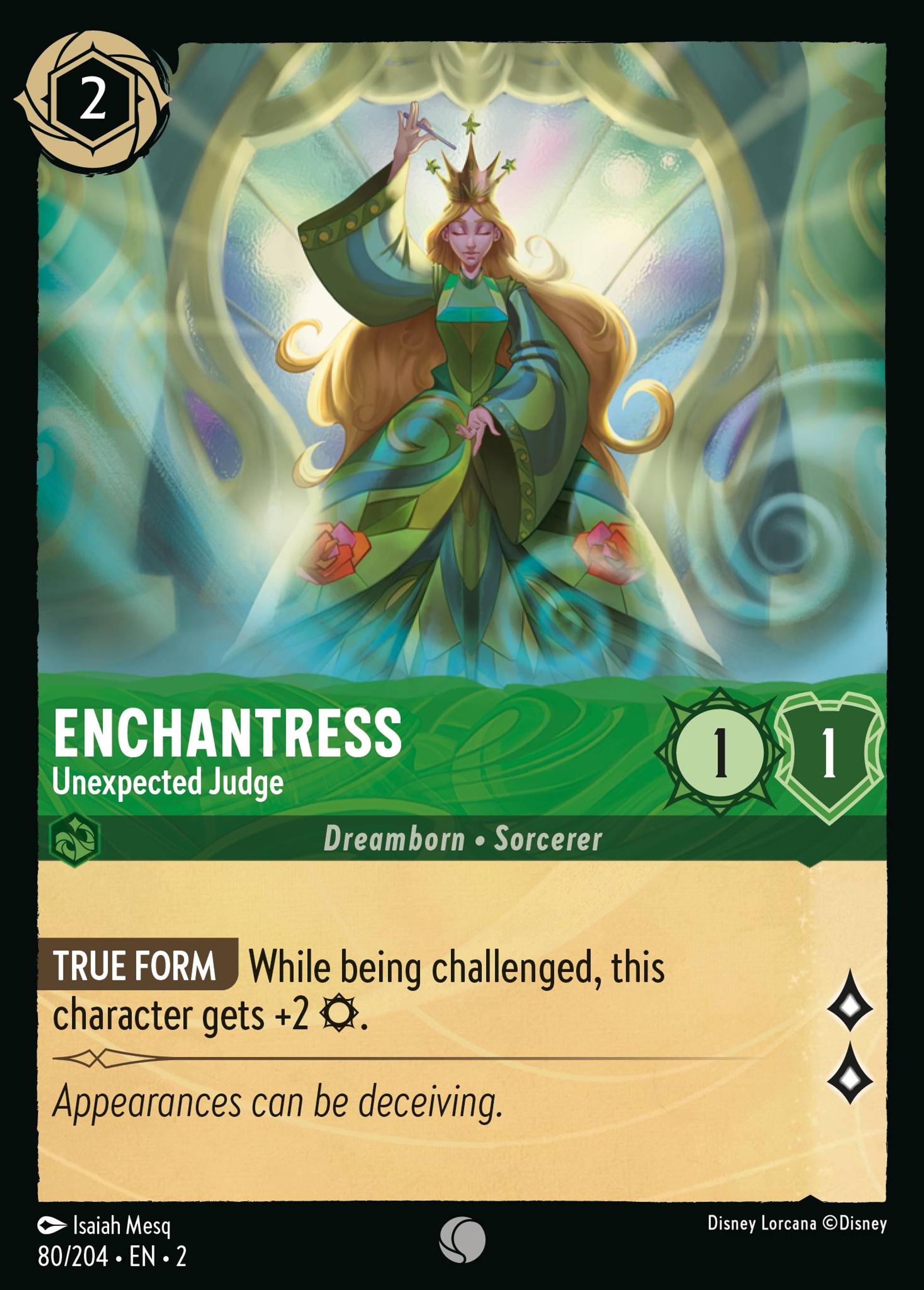 L'Enchanteresse - Juge inattendue — Rise of the Floodborn — Lorcana