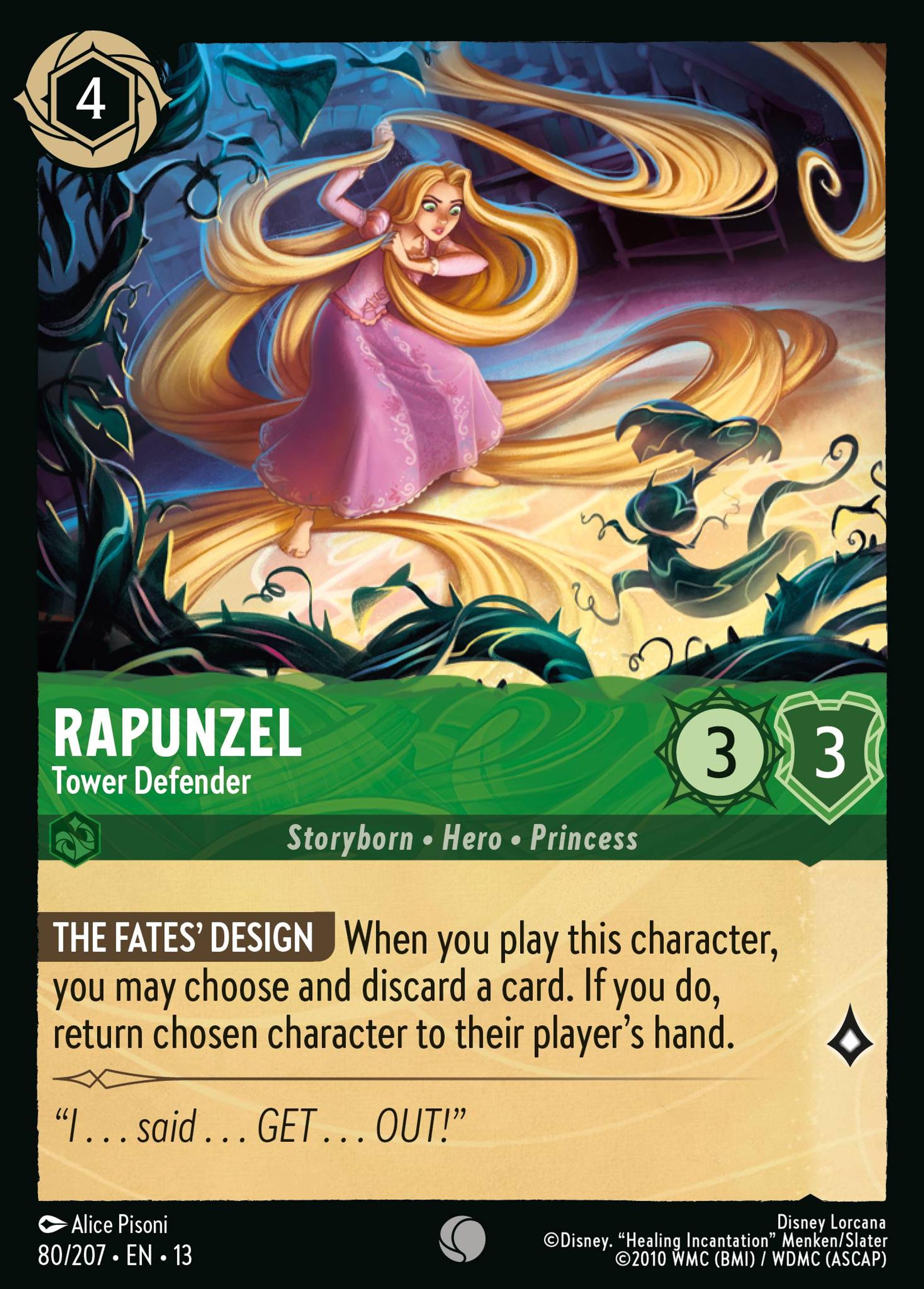 Rapunzel - Tower Defender — Attack of the Vine! — Lorcana