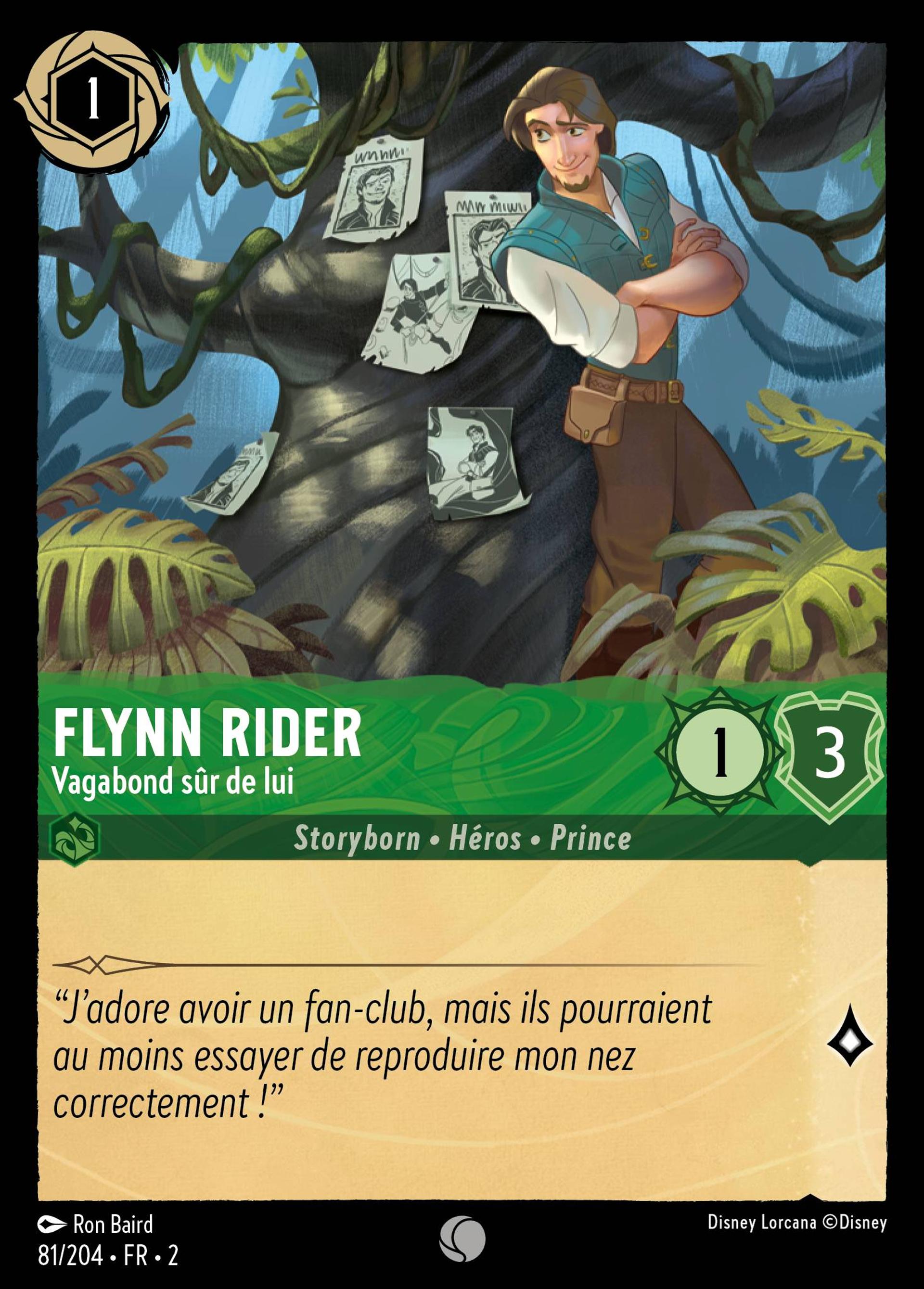Flynn Rider - Vagabond sûr de lui — Rise of the Floodborn — Lorcana