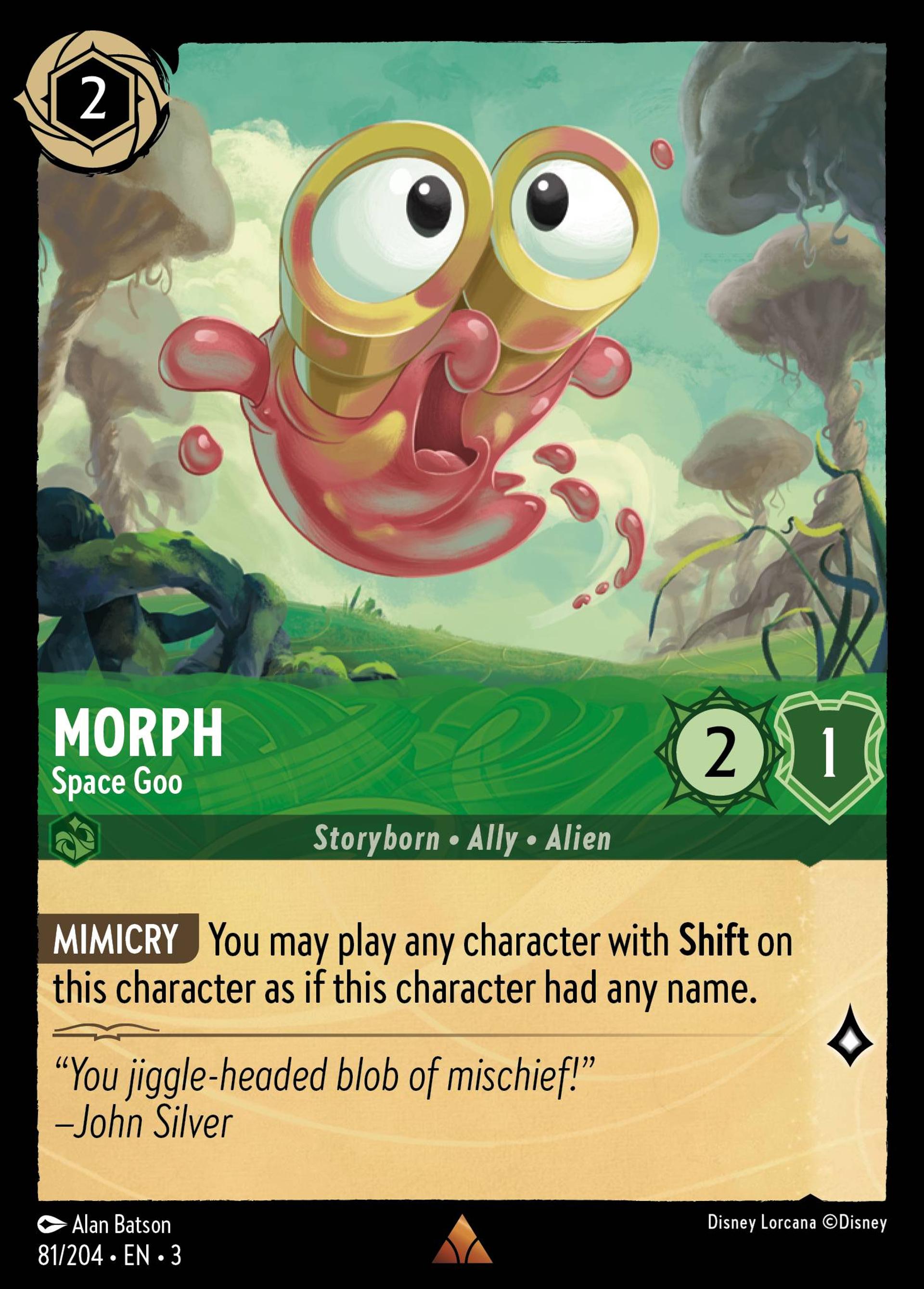 Morph - Space Goo — Into the Inklands — Lorcana