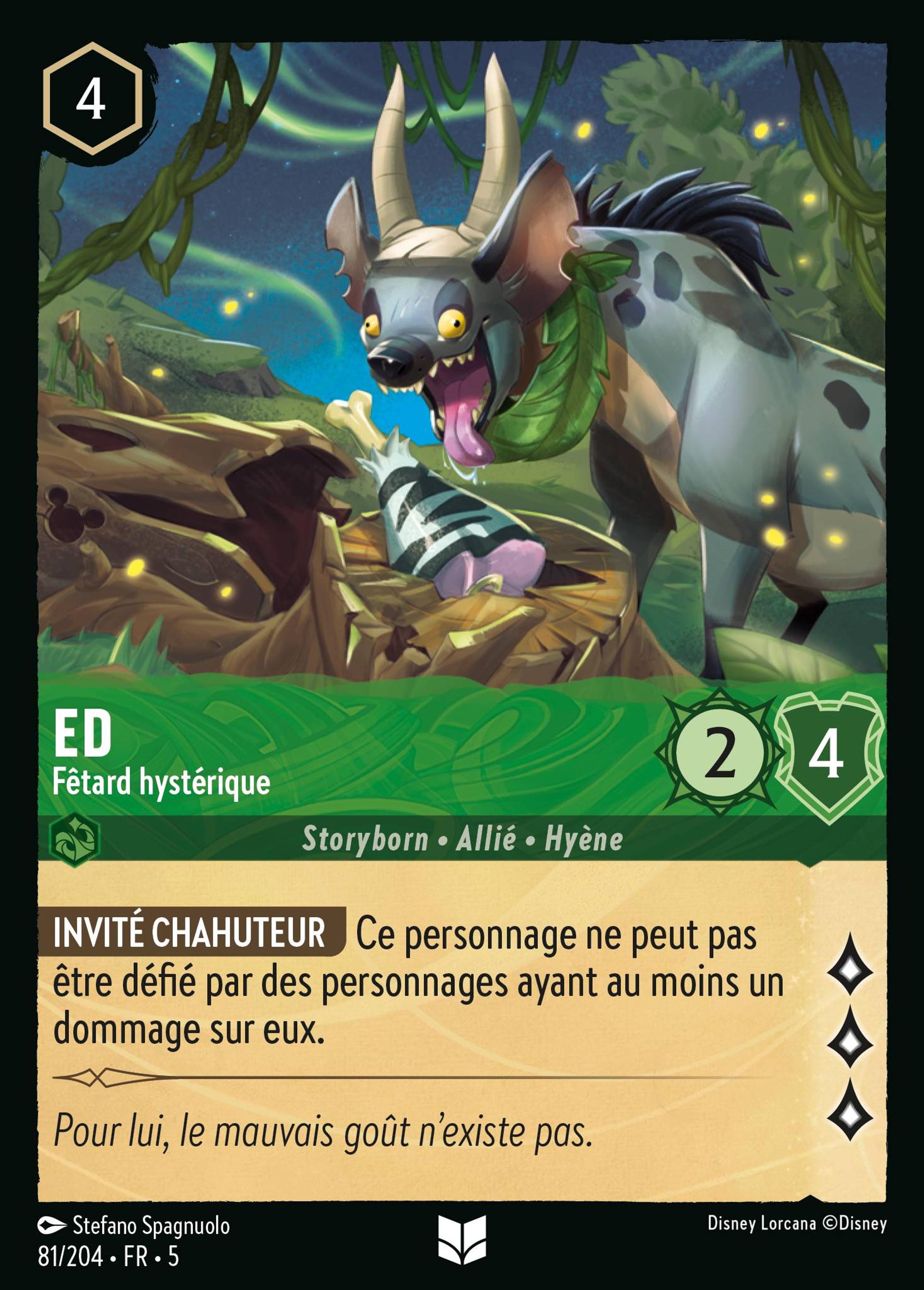 Ed - Fêtard hystérique — Shimmering Skies — Lorcana