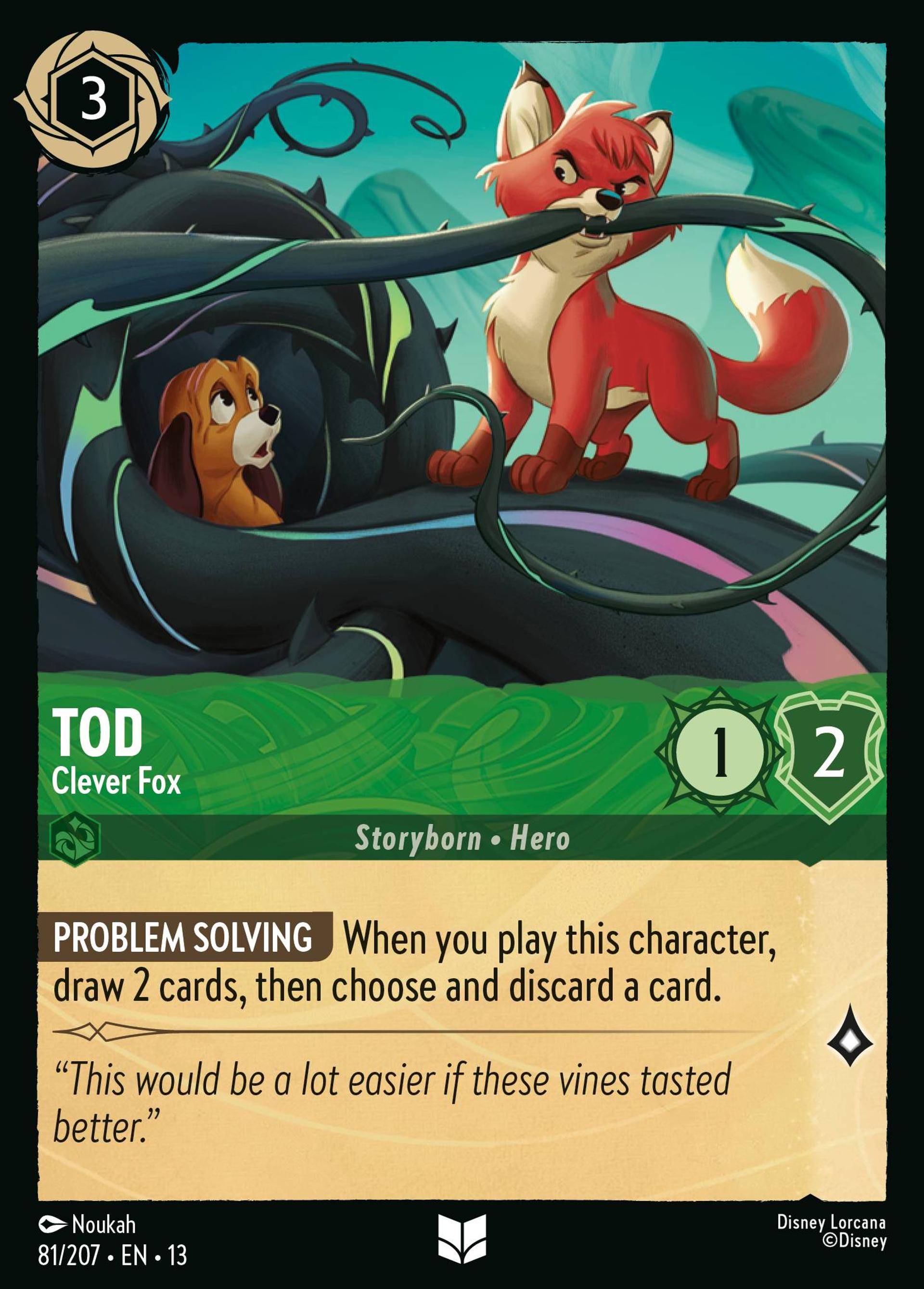 Rox - Renard rusé — Attack of the Vine! — Lorcana